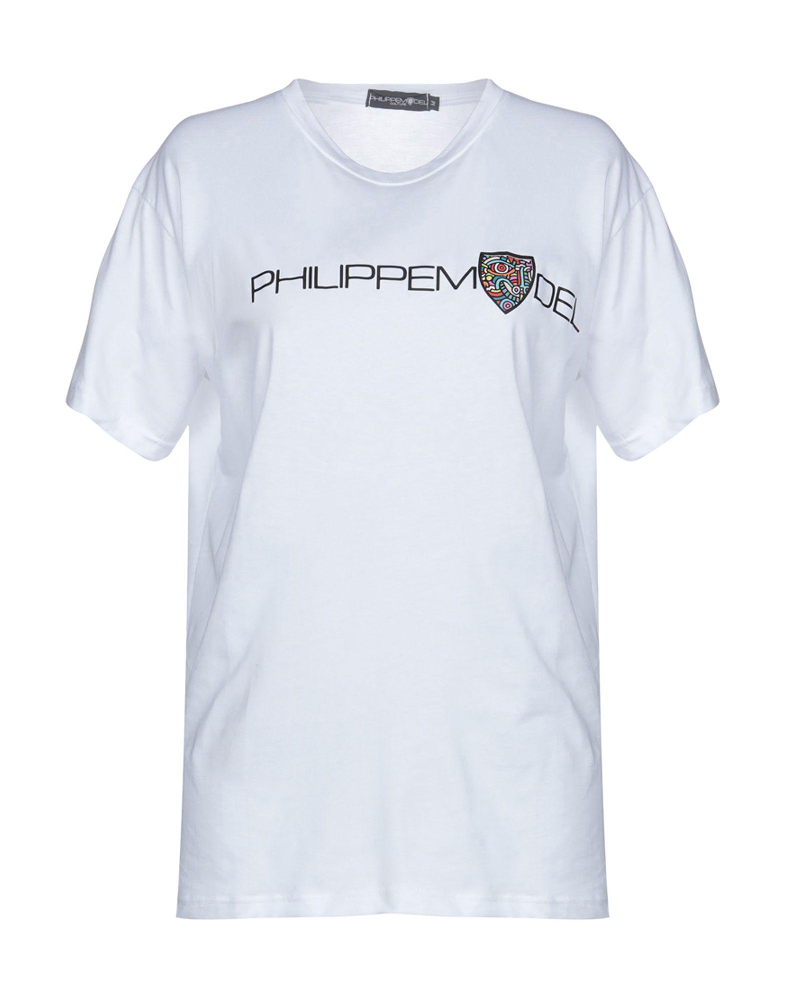 Philippe Model T-shirt in White - Lyst