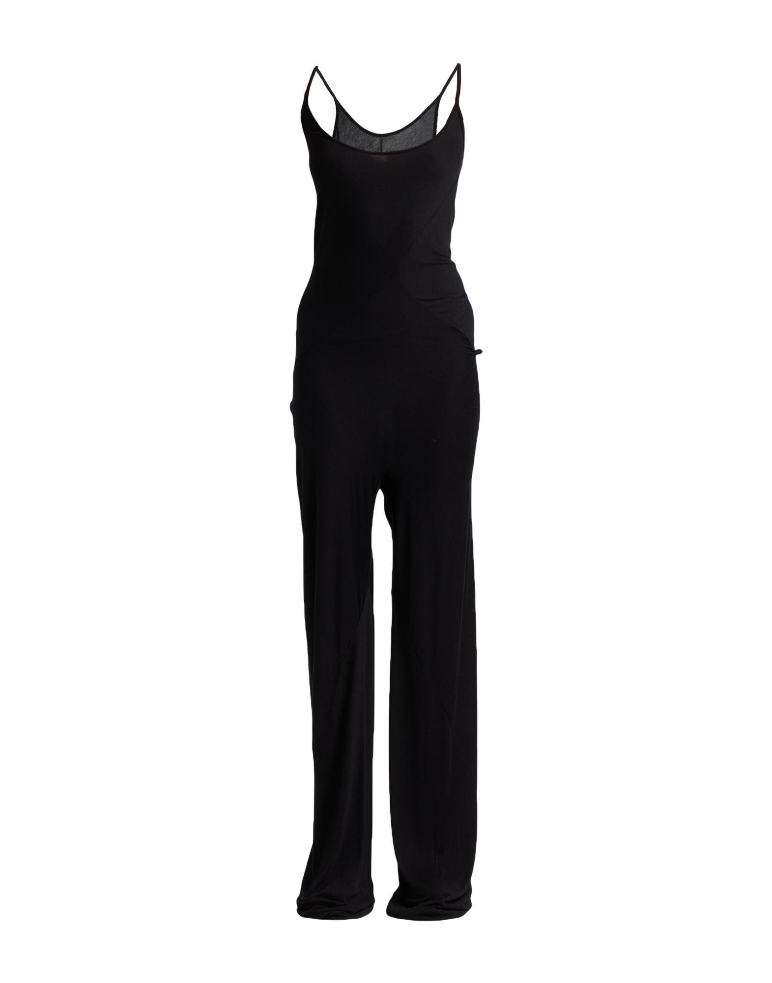 スーツ RICK OWENS Women Suits LLI01E4101CVI09 Black Rick Owens Leather Gary Flightsuit in Black | Lyst
