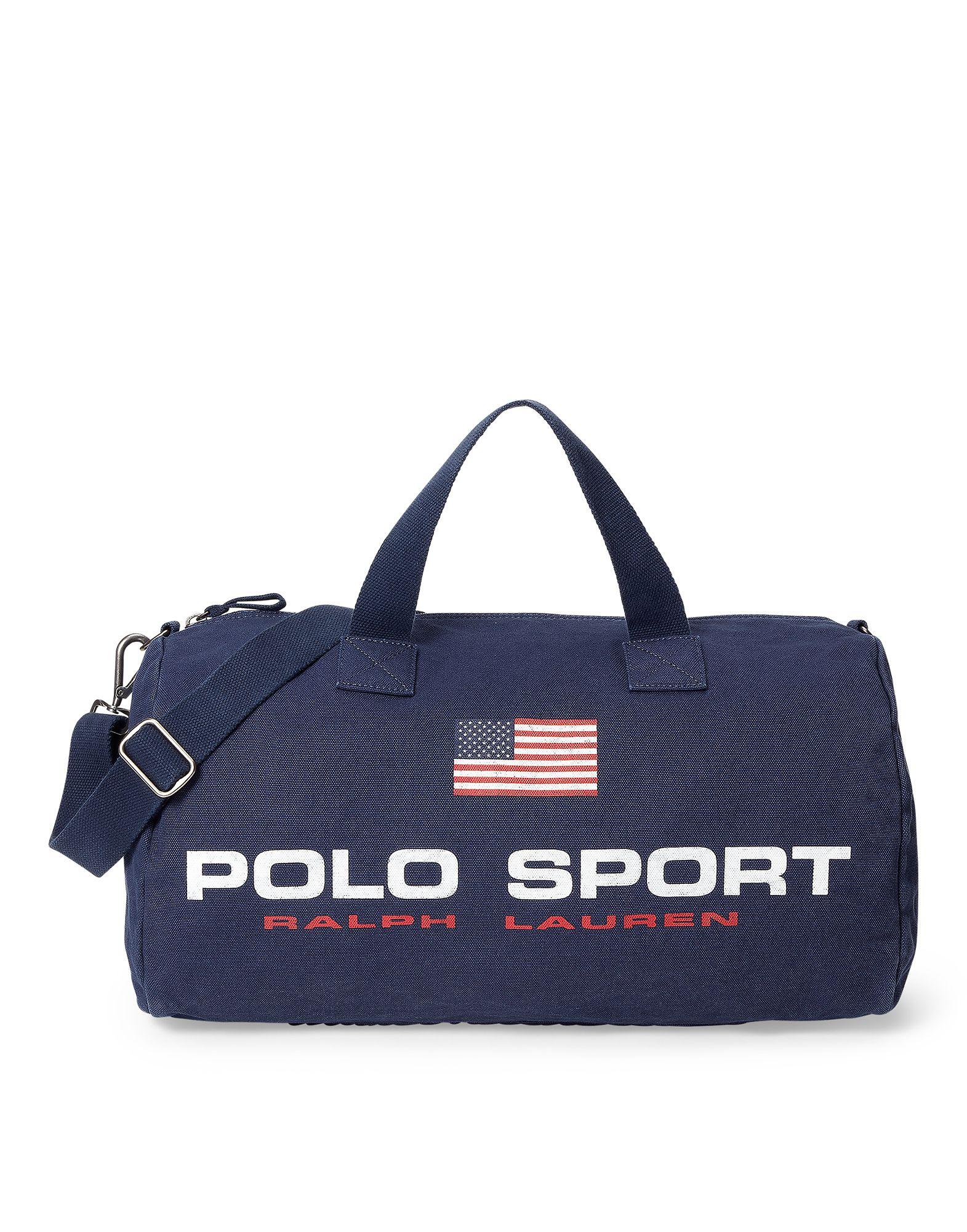 Polo Ralph Lauren Canvas Polo Sport Duffel in Blue for Men | Lyst