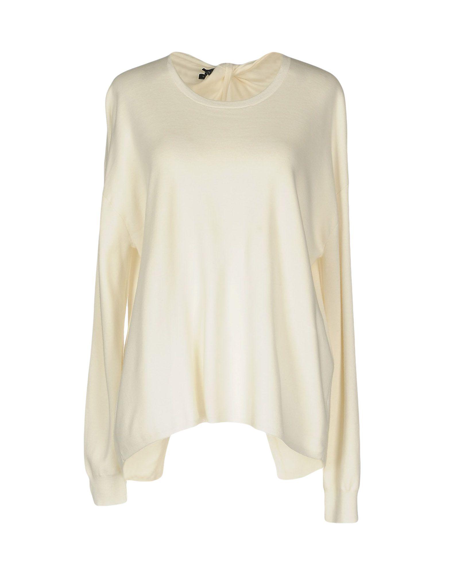 white blouse sweater