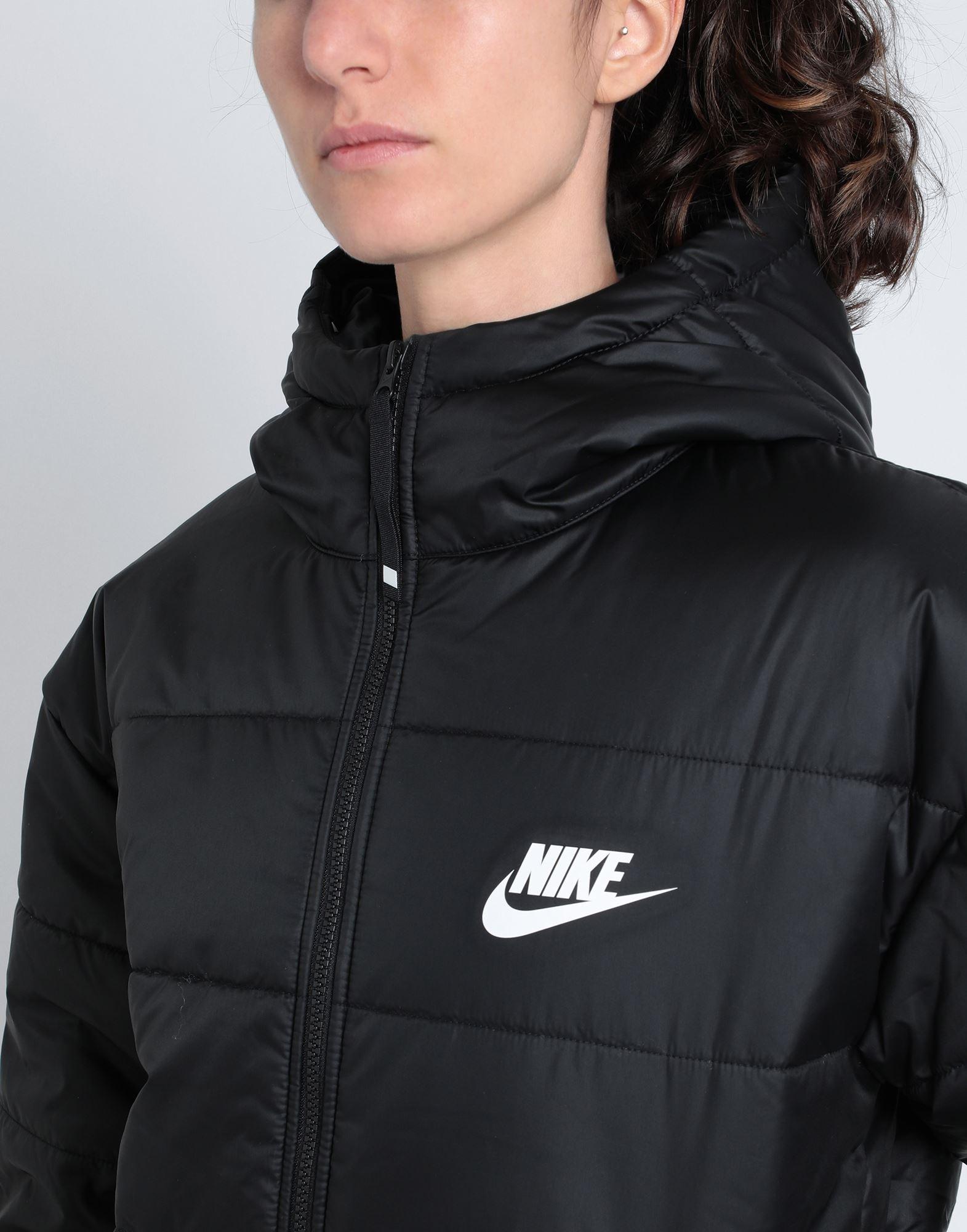 Nike Down Jacket in Black | Lyst