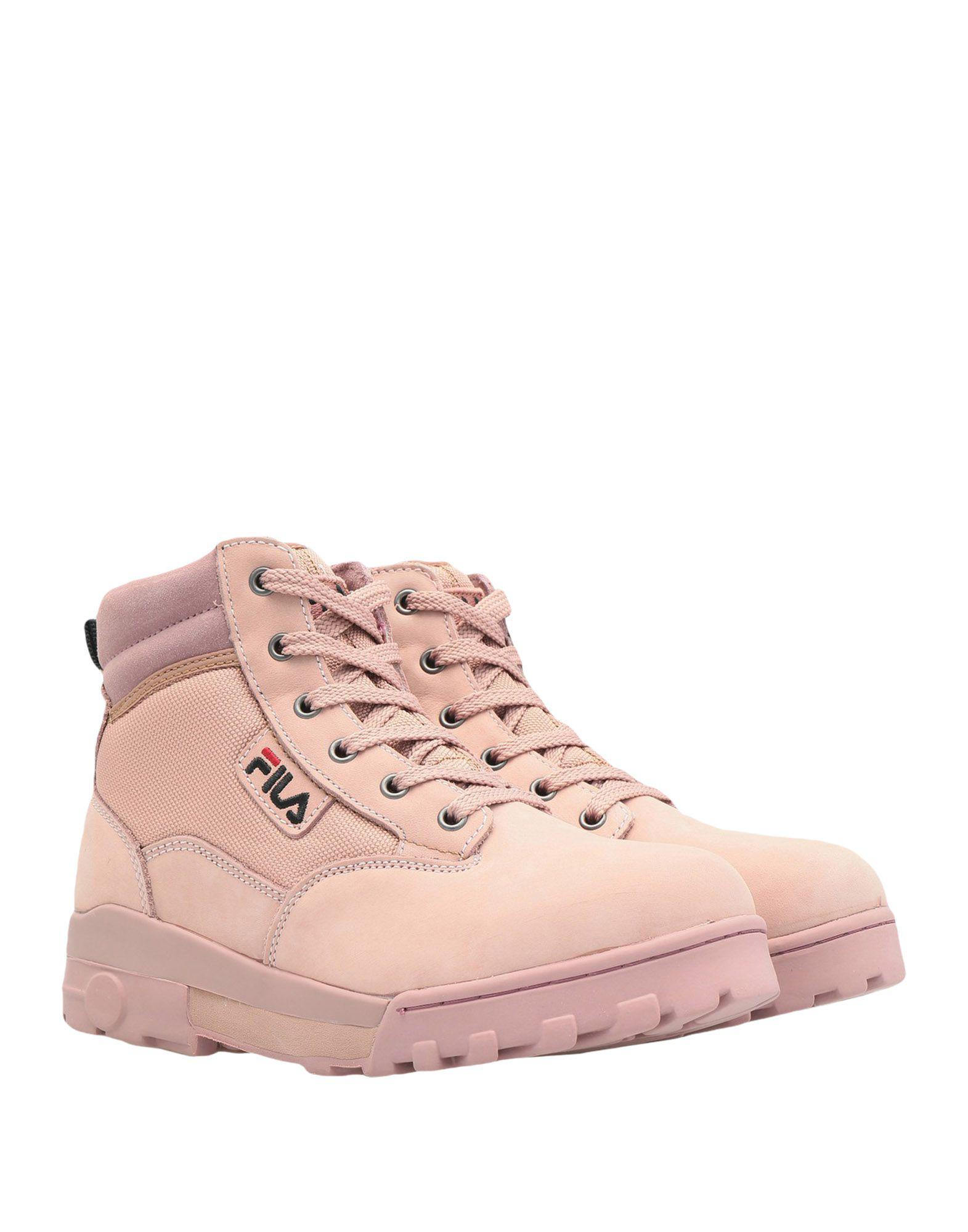 pink fila high tops