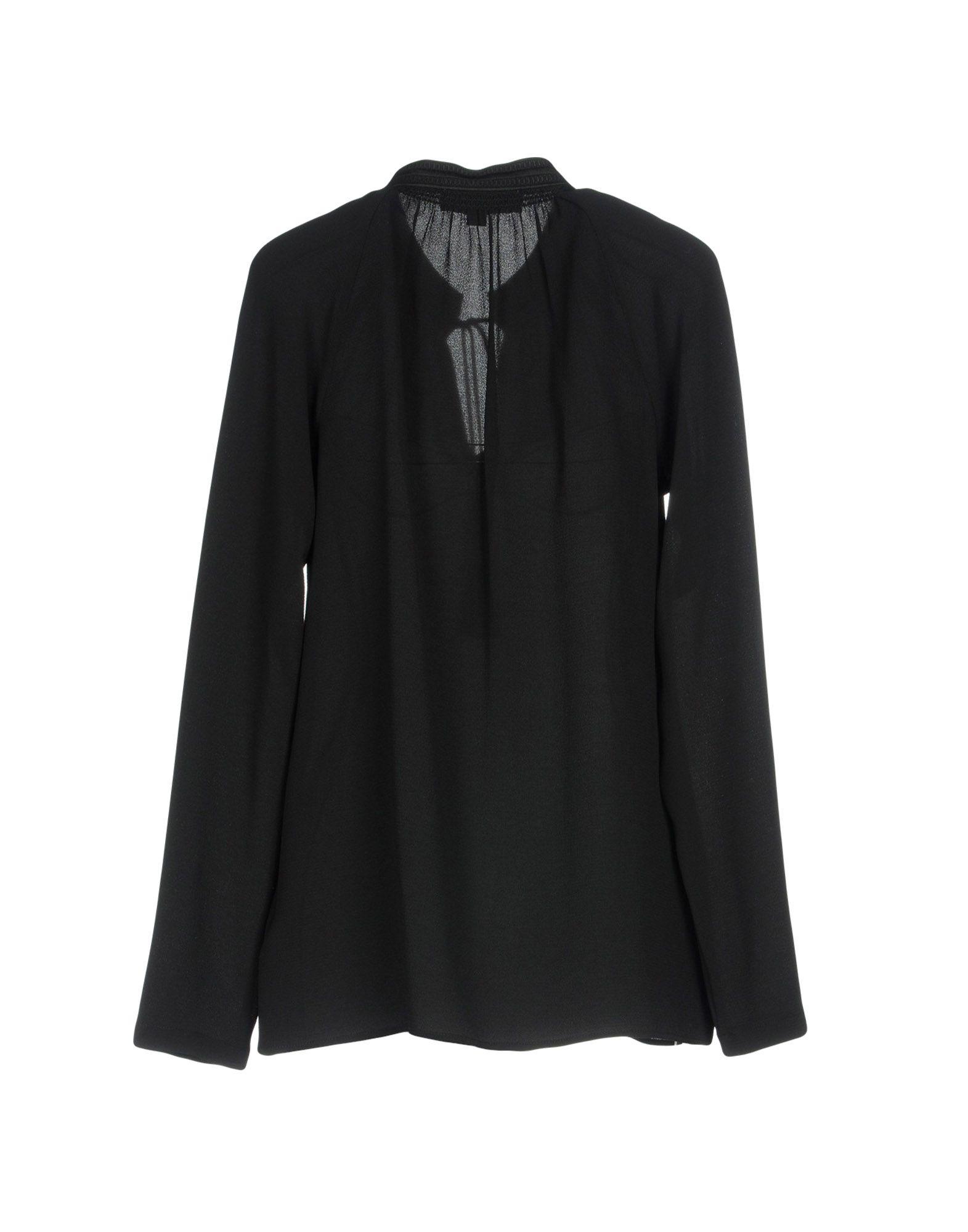 MICHAEL Michael Kors Synthetic Blouse in Black - Lyst