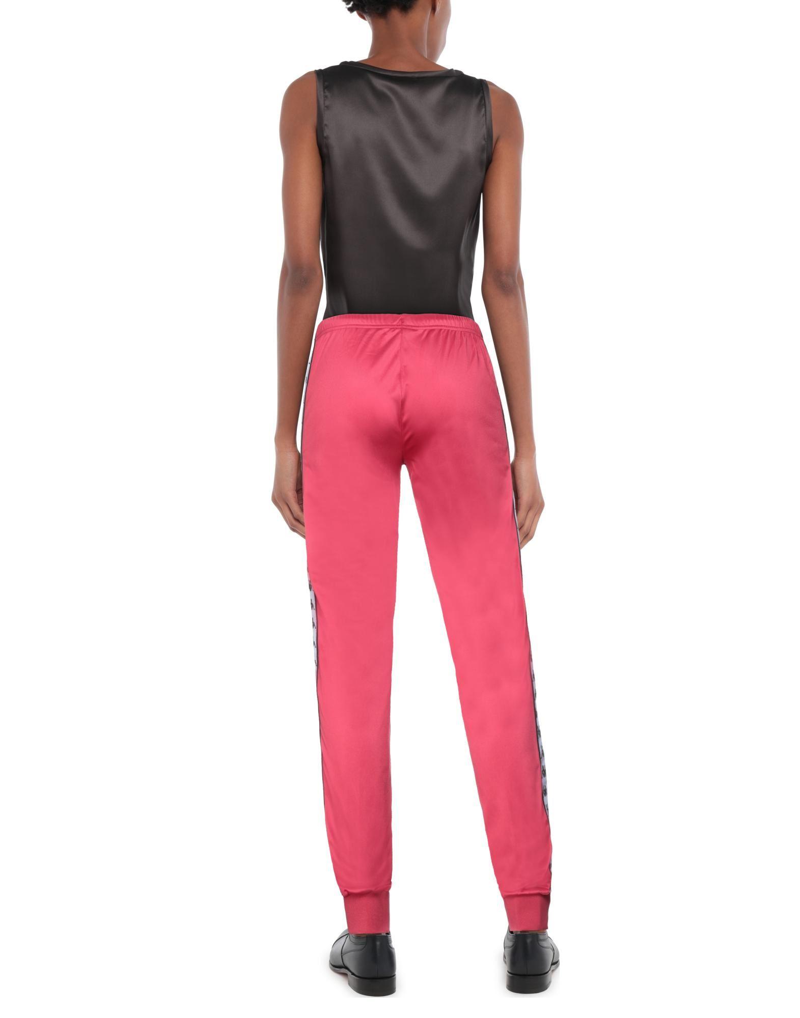 Kappa Pants in Pink | Lyst
