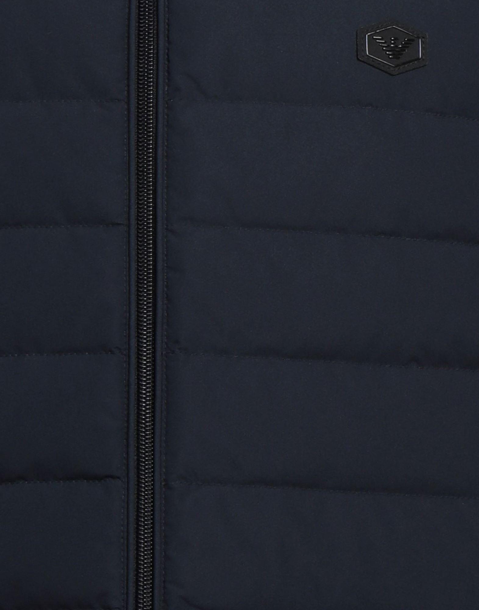 Emporio Armani Down Jacket in Blue for Men | Lyst