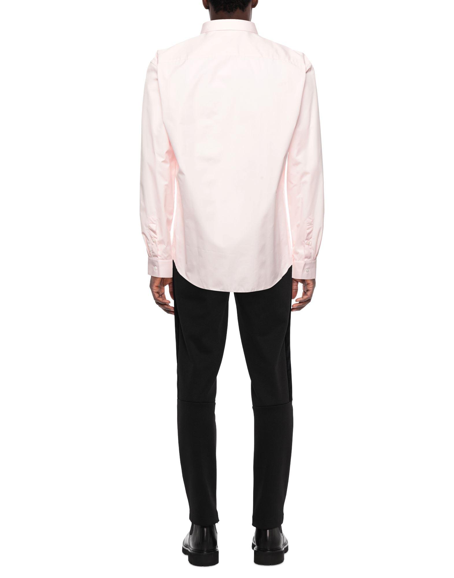 Burberry pink shirt men deals