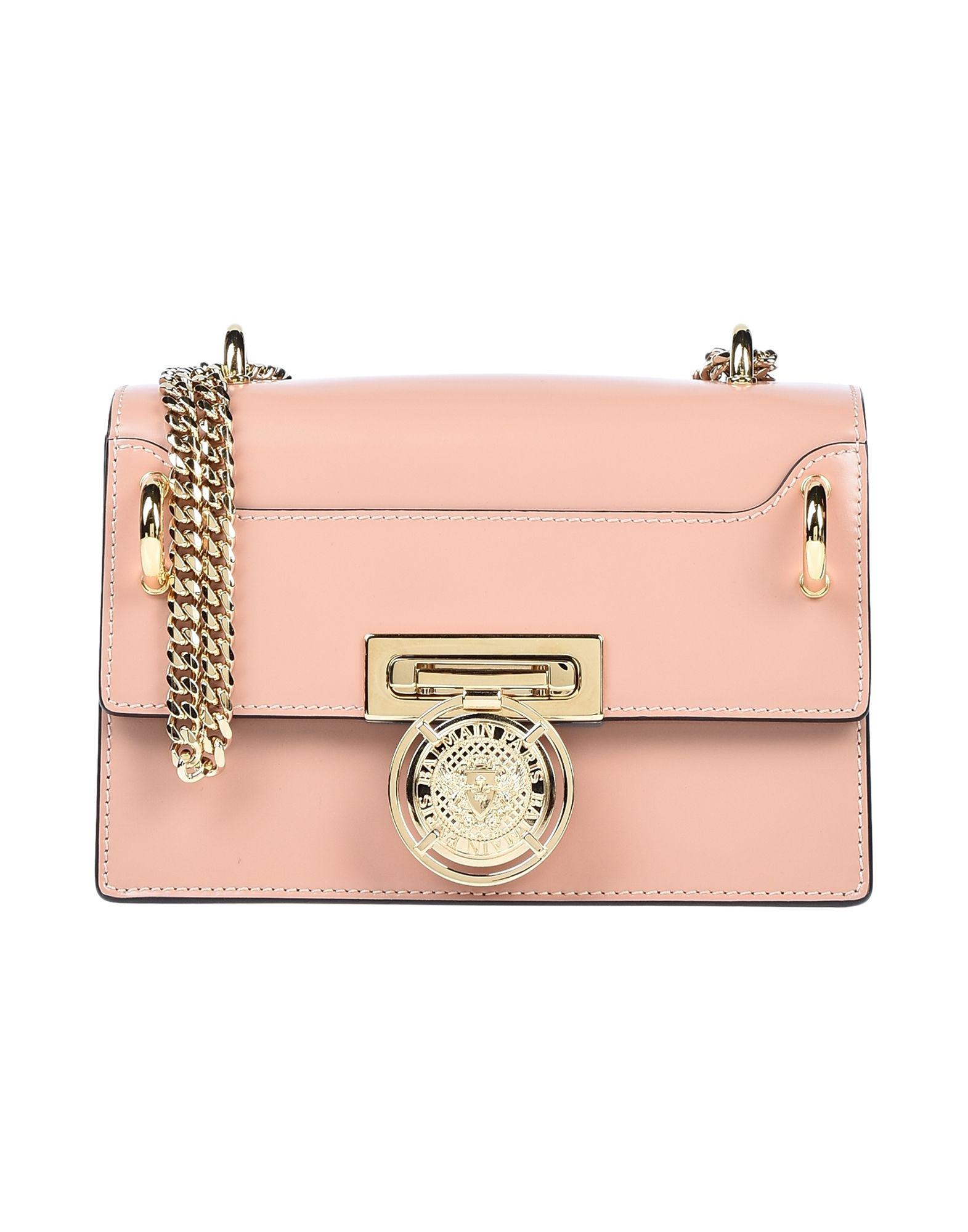 pale pink shoulder bag