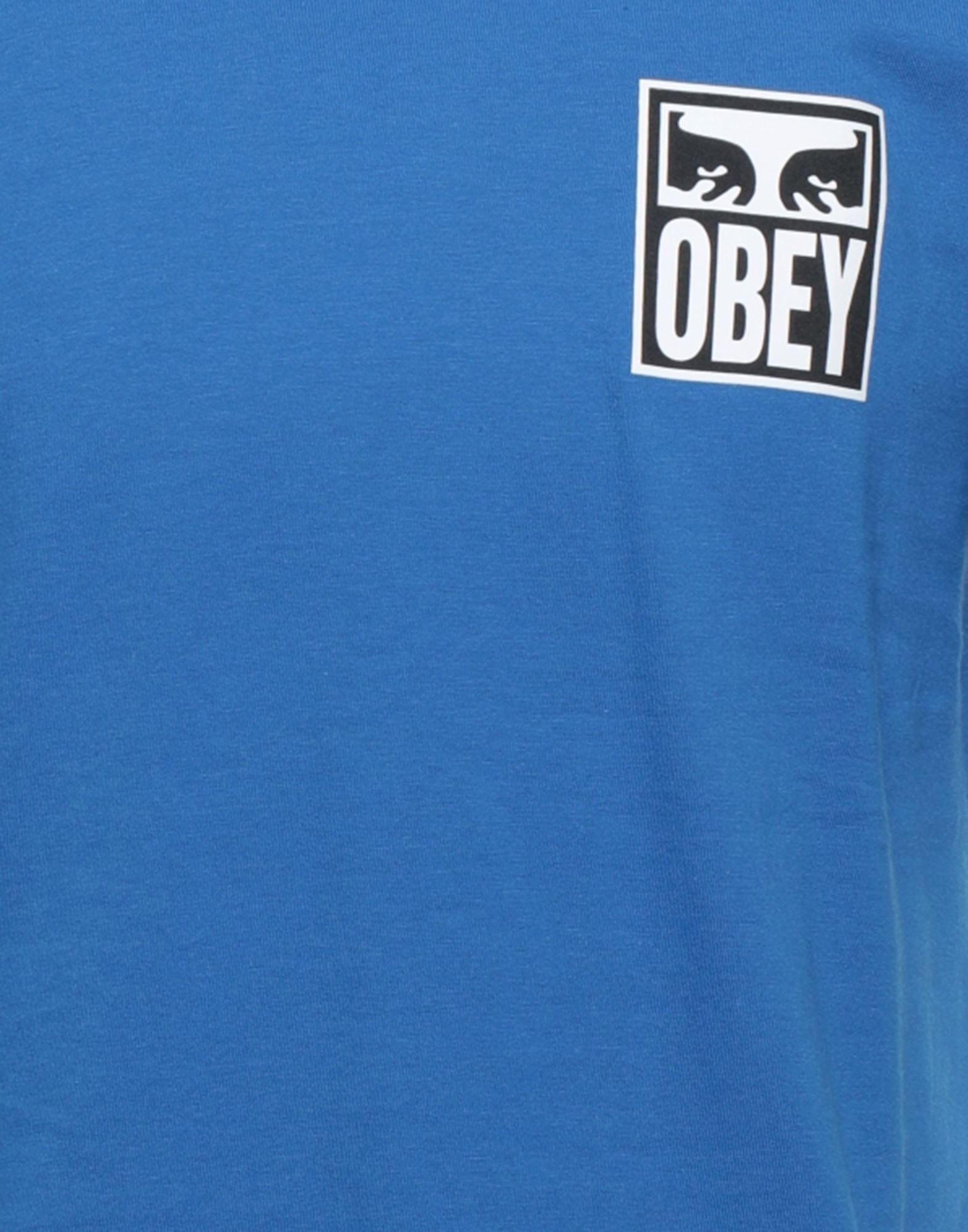 Obey T-shirt in Bright Blue (Blue) for 