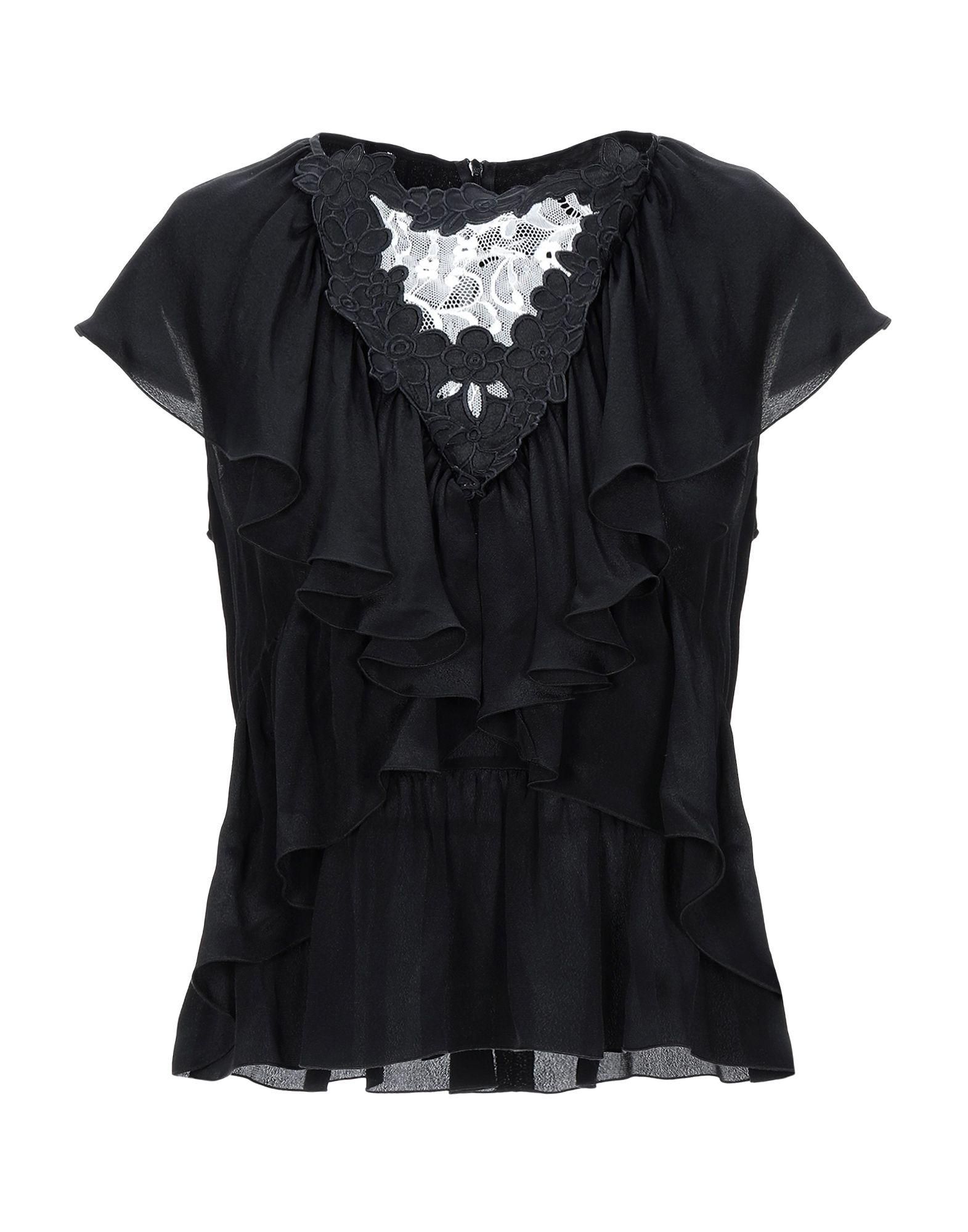 See By Chloé Lace Blouse in Black - Lyst