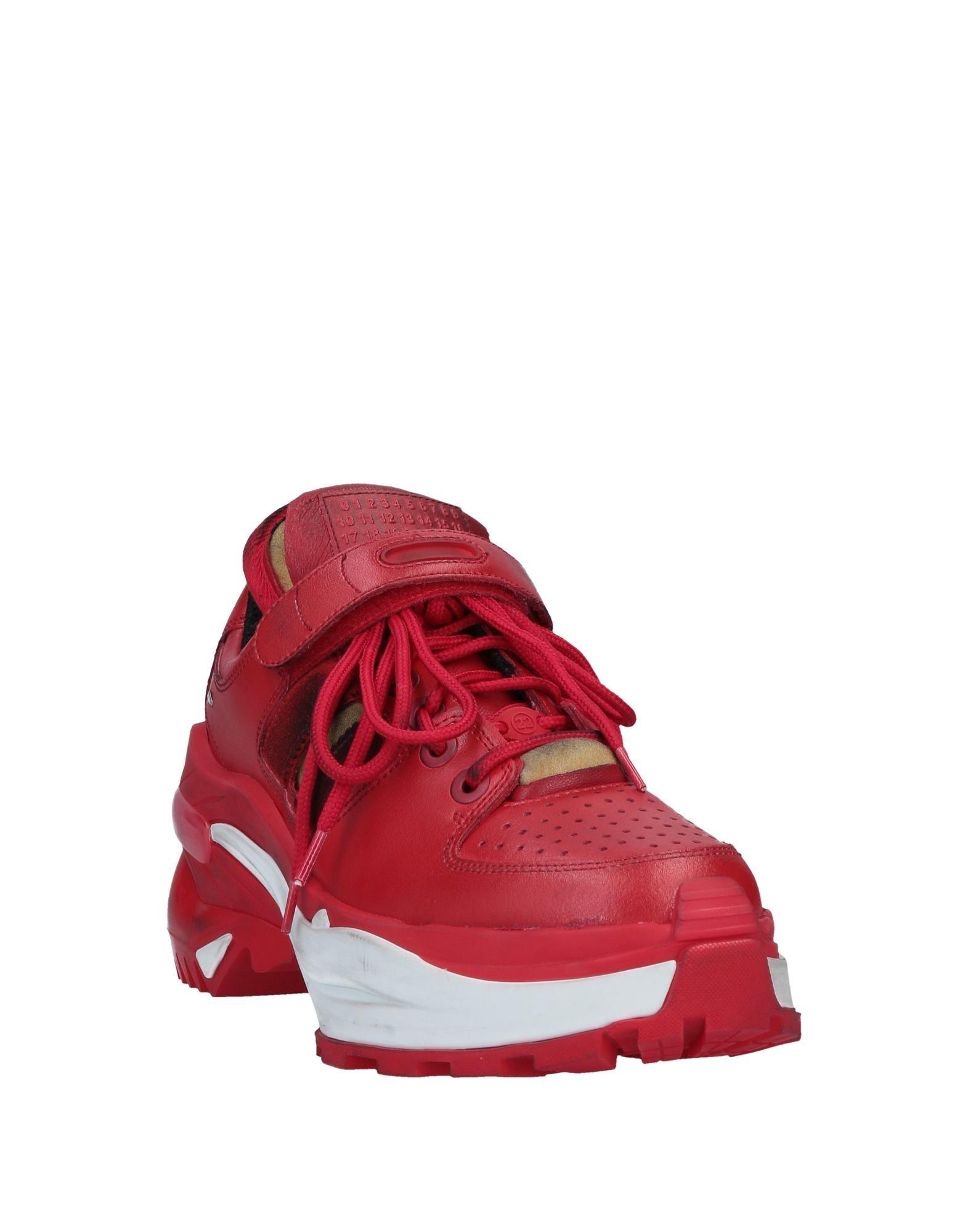 red low top maison margiela