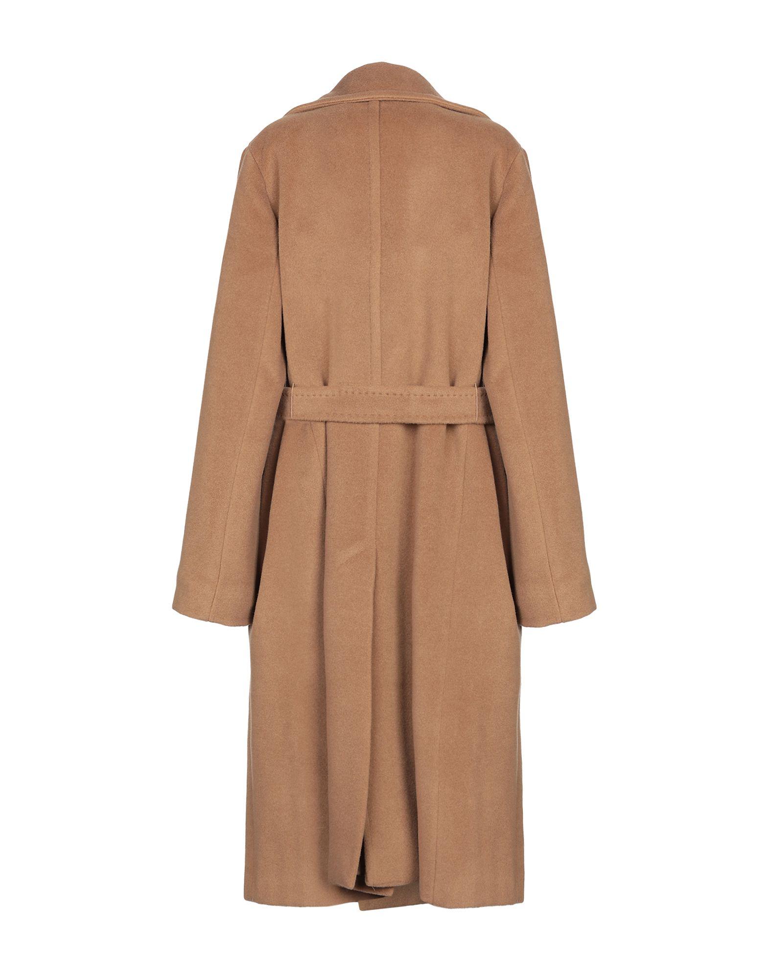 Marella Wool Coat in Camel (Natural) - Lyst