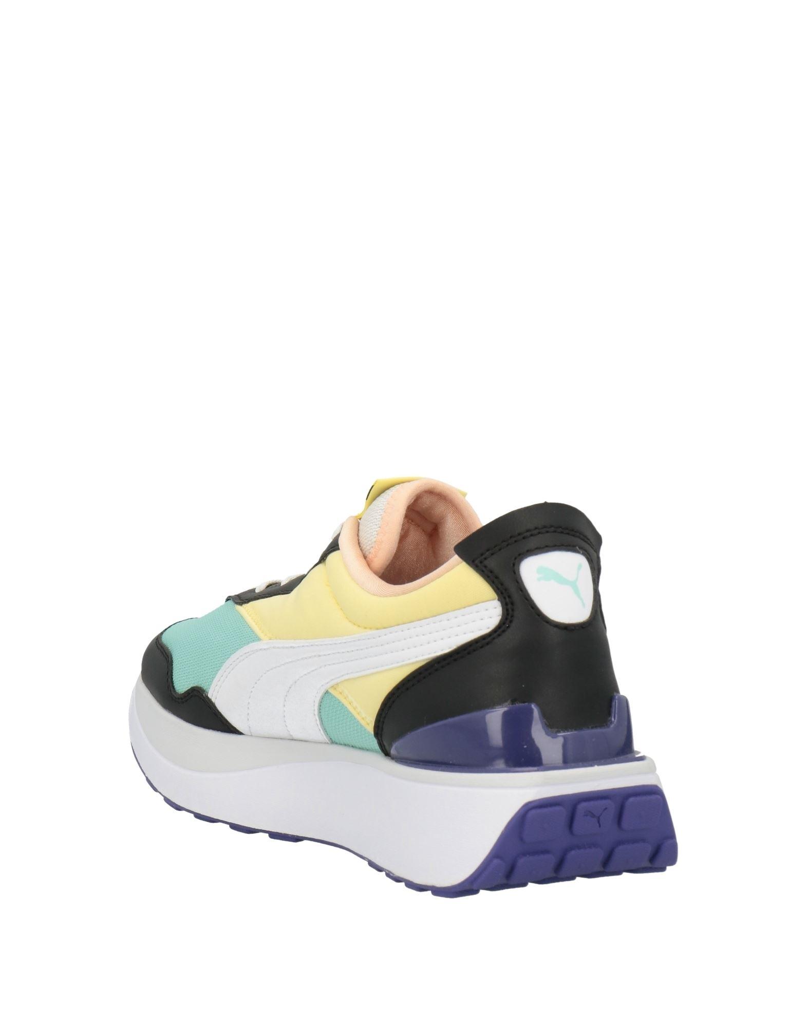 turquoise puma trainers
