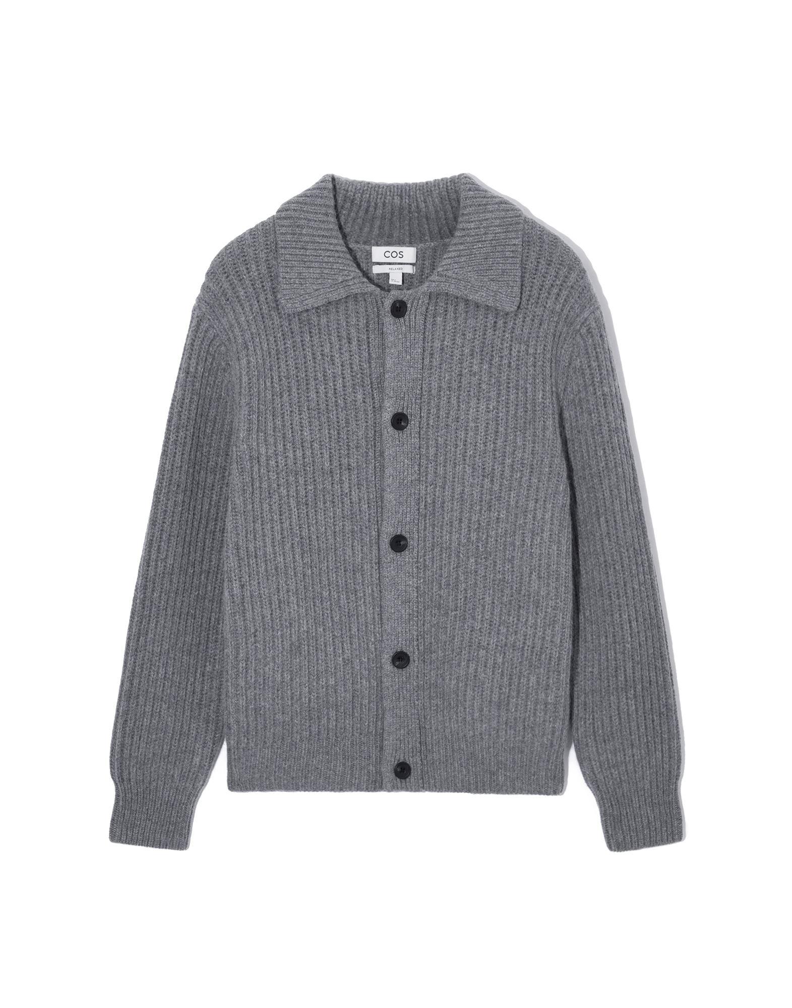 COS Strickjacke in Grau für Herren Lyst AT