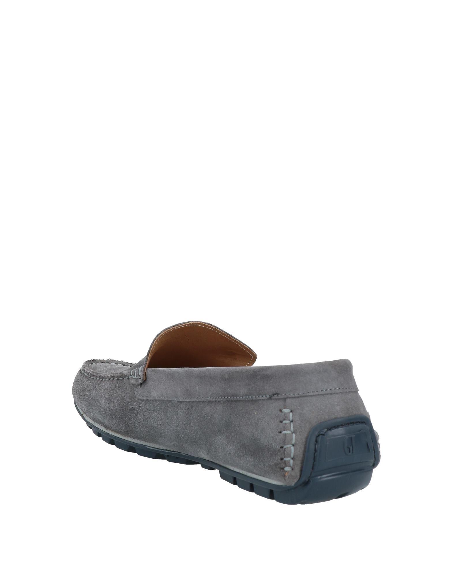 Gino Tagli Loafers in Gray for Men | Lyst