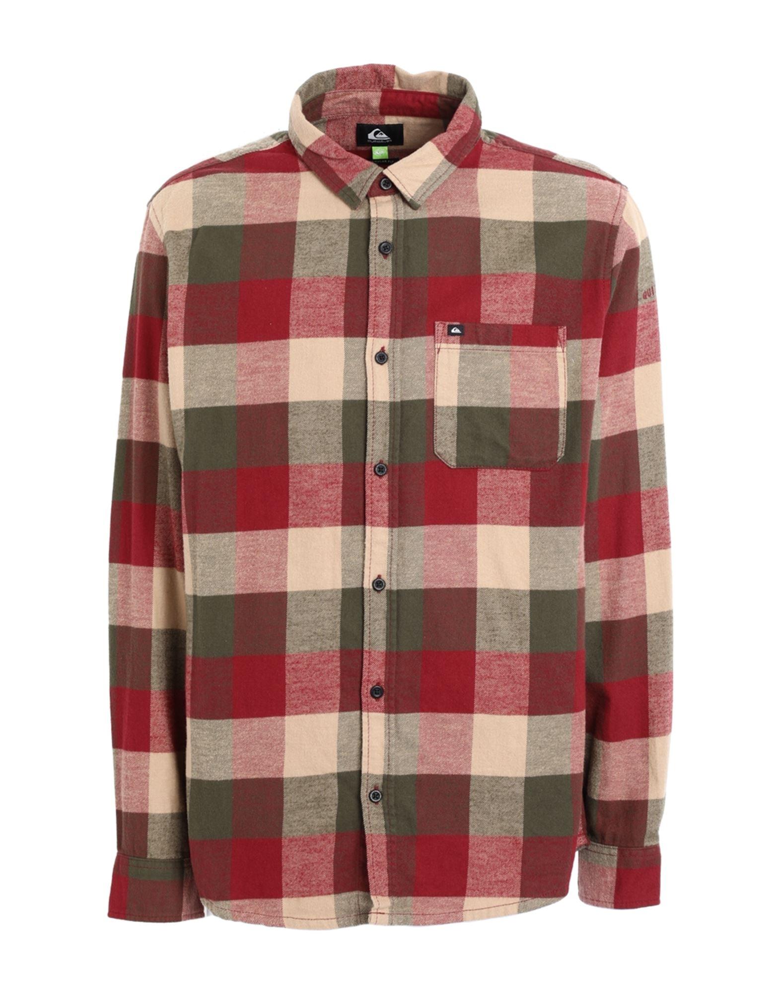 Quiksilver Shirt in Red for Men | Lyst