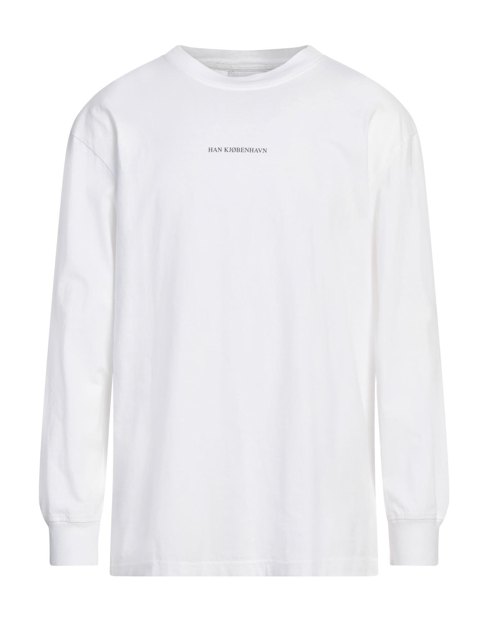 【関税込み】Han Kjobenhavn SSENSE限定 ホワイト 長袖Tシャツ Han Kjobenhavn Long-sleeve t-shirts for Men | Online Sale up