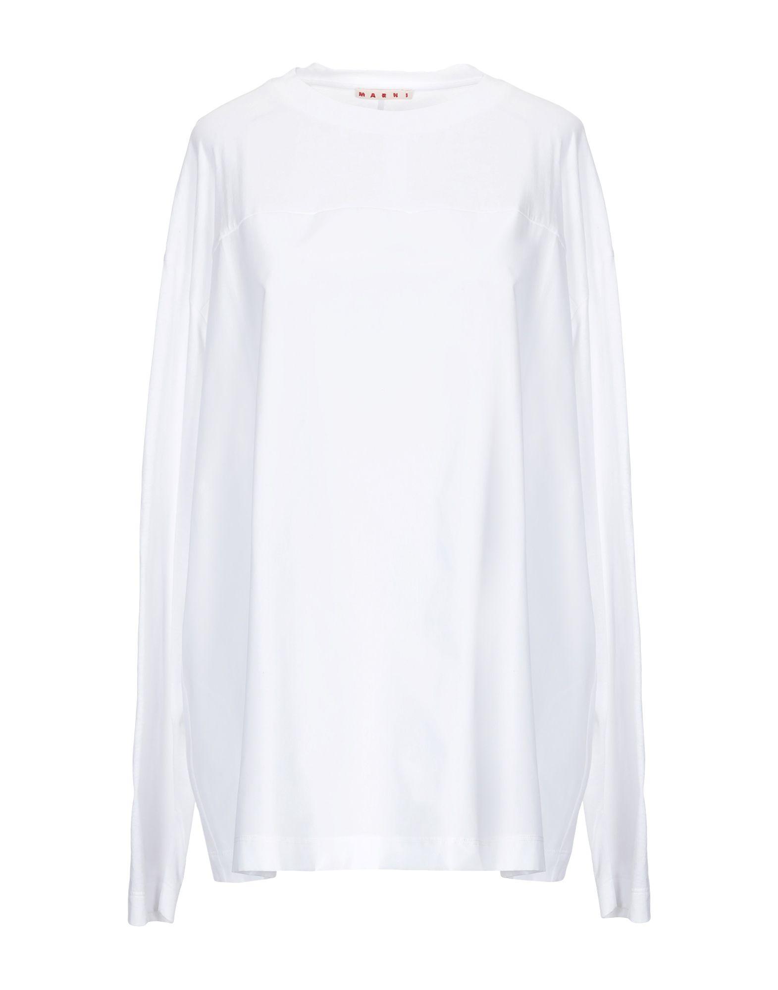 Marni T-shirt in White - Lyst