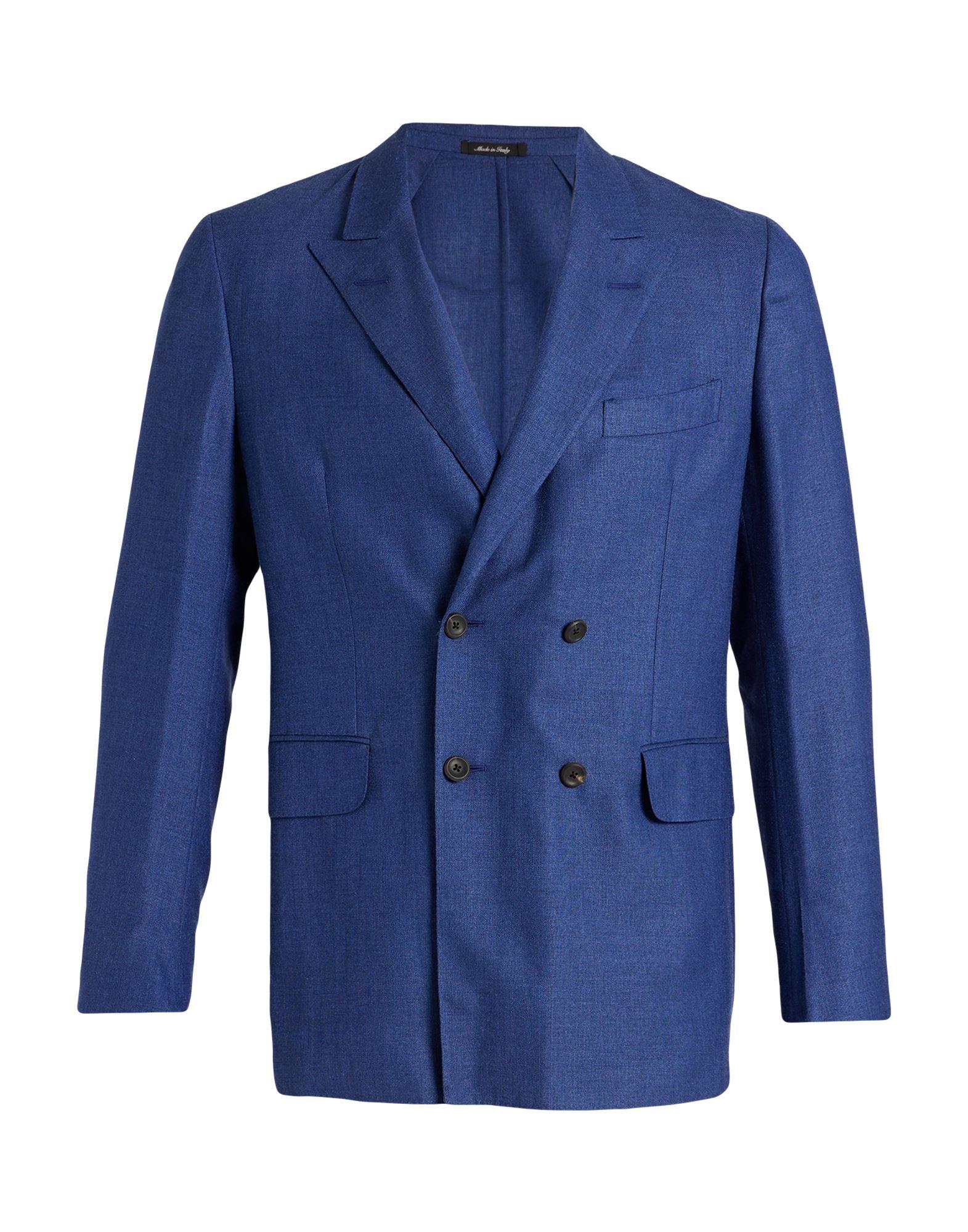Dunhill Suit Jacket in Blue for Men | Lyst