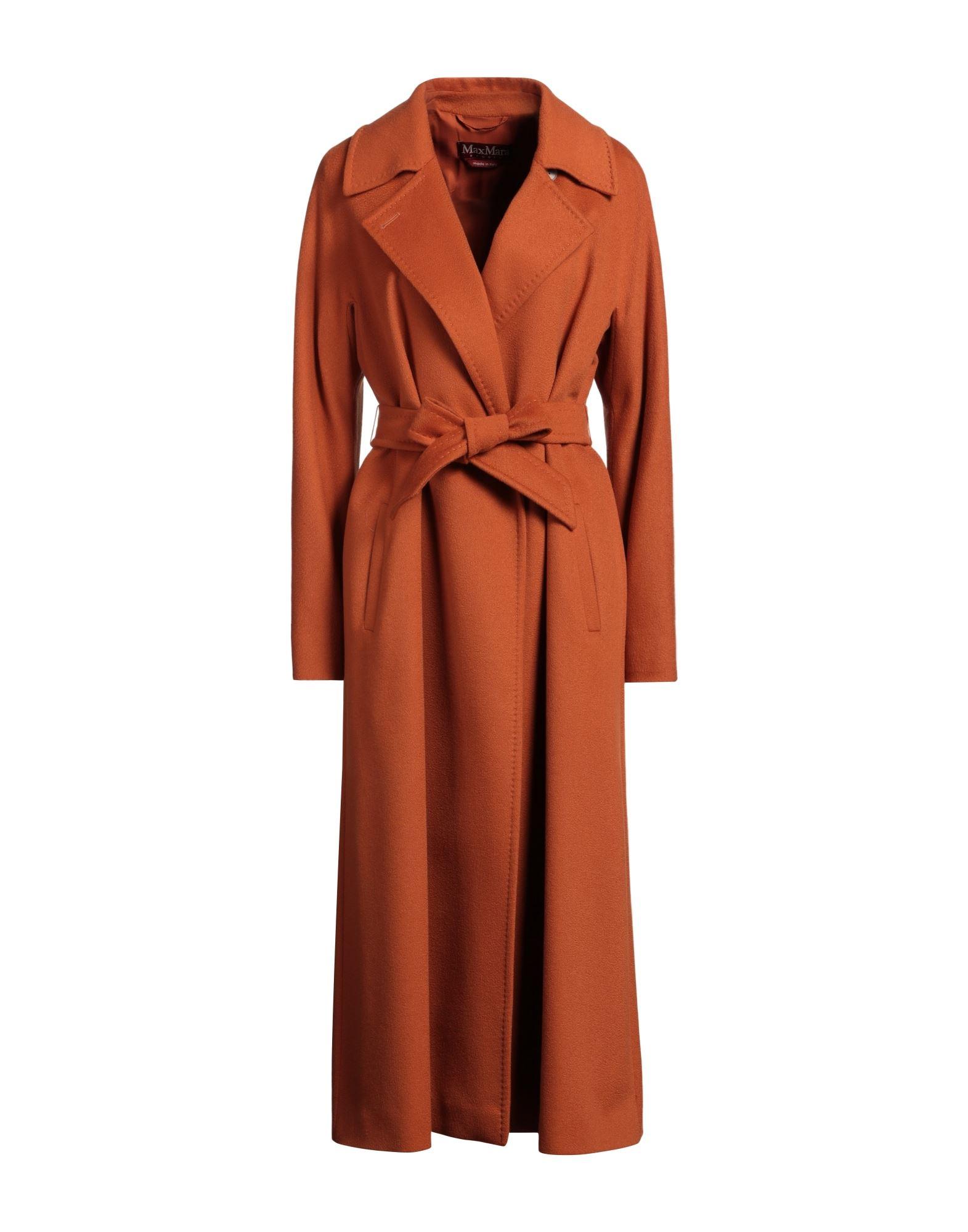 コート MAX MARA Orange Cashmere Ludmilla Coat Max Mara Coat Cashmere in Orange | Lyst