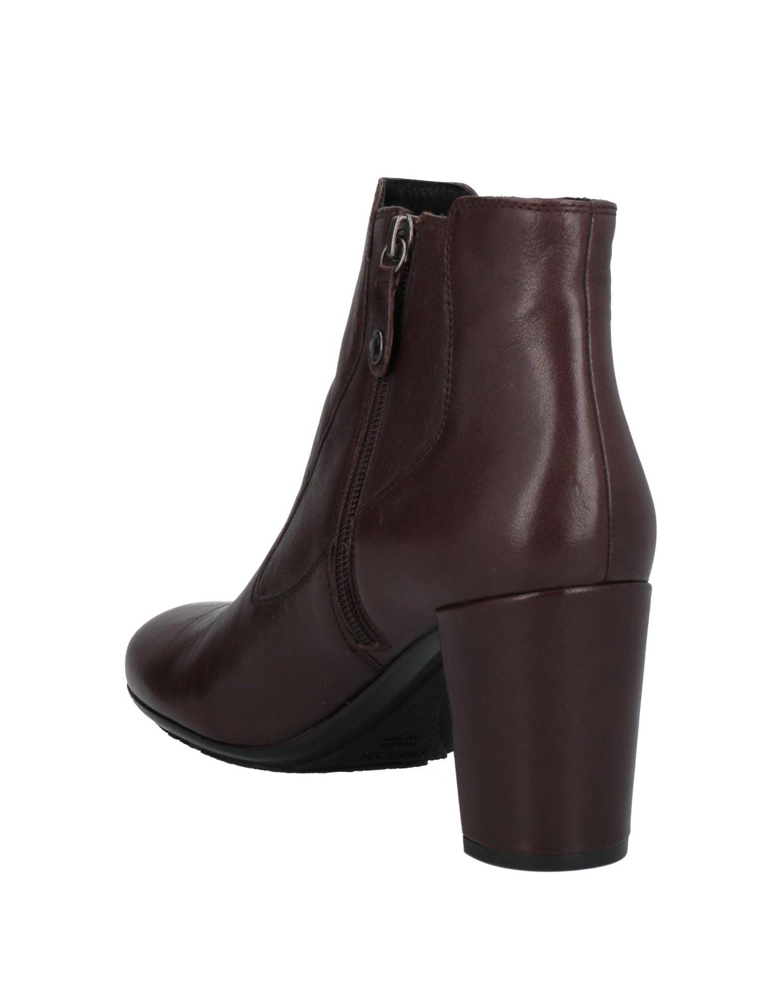 geox ankle boots brown