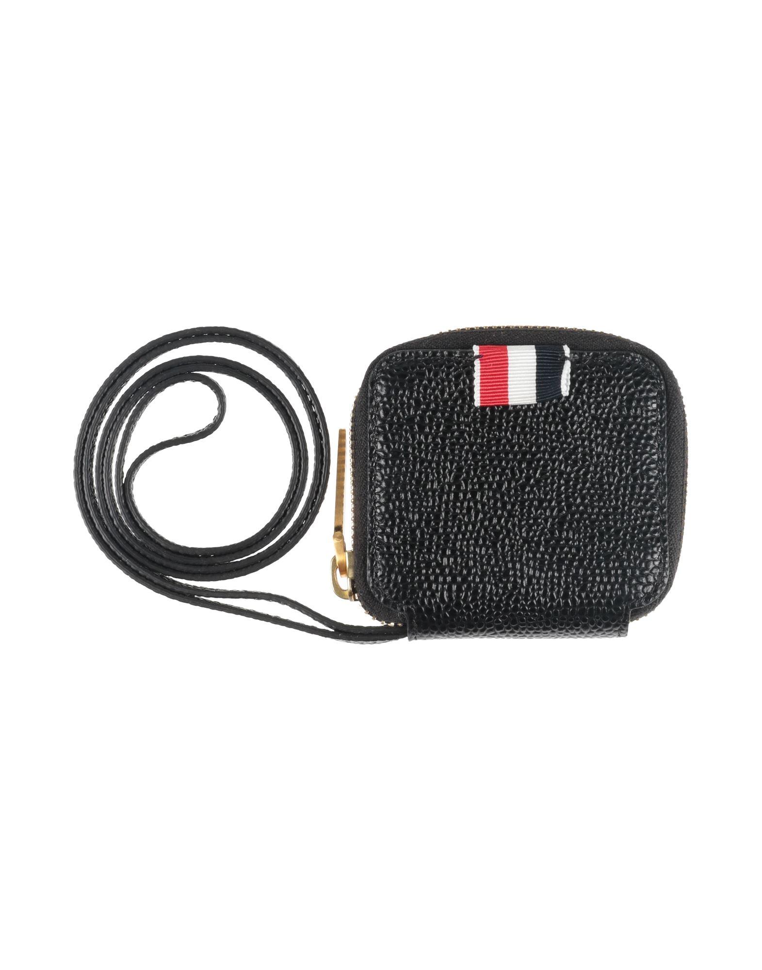 Thom Browne Black Mini Trunk Clutch Bag Thom Browne