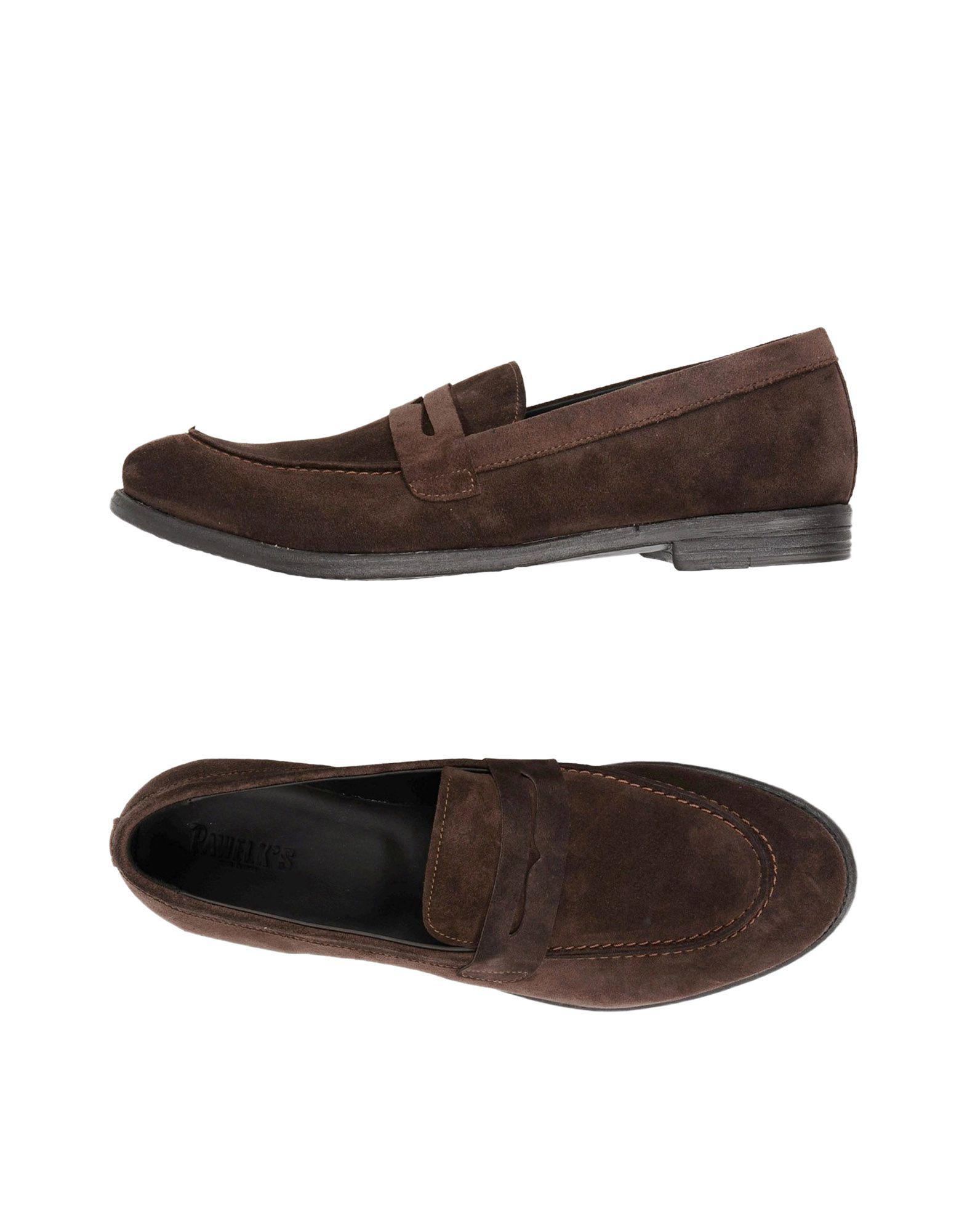 Pawelk's Leather Loafer in Dark Brown (Brown) for Men - Lyst