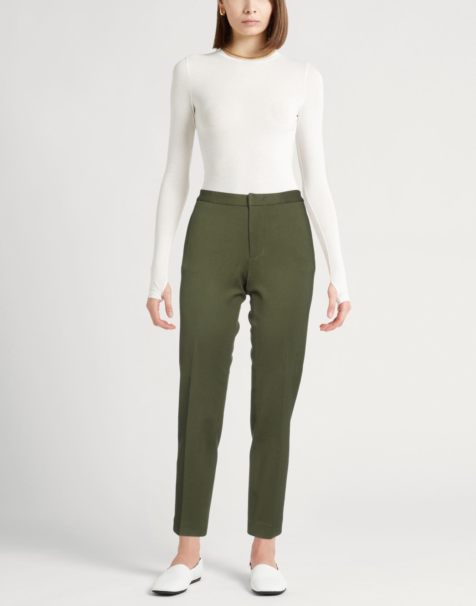 パンツ FABIANA FILIPPI Woman Pants Green PAD214F322D620 6157 FABIANA FILIPPI | Dark green Women's Casual Pants | YOOX