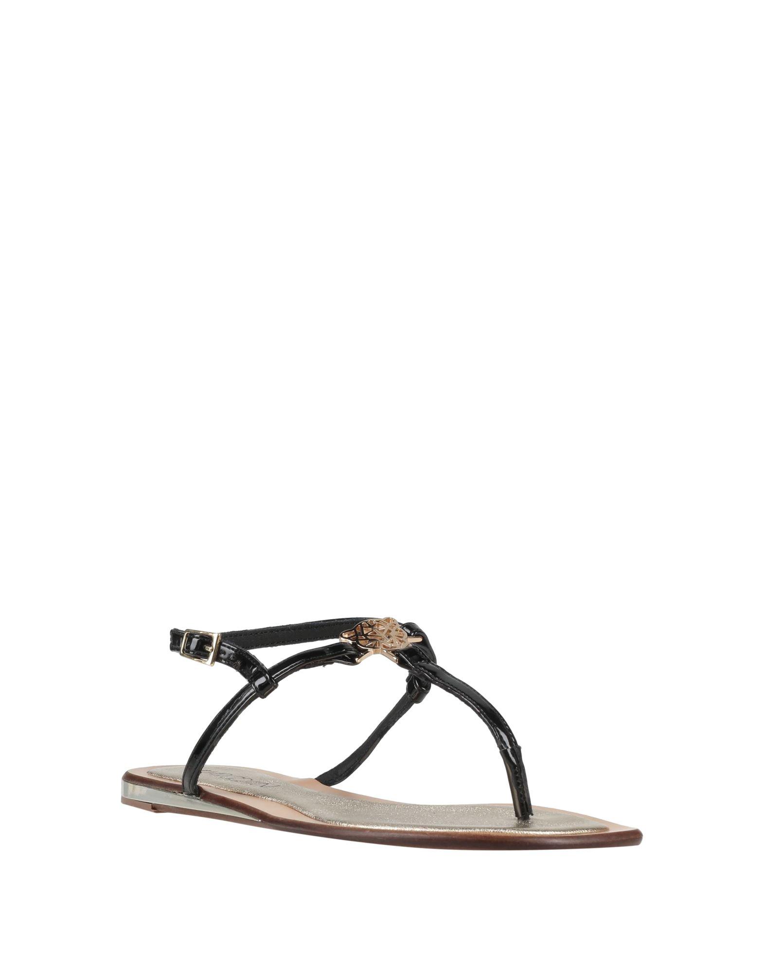 Marc Cain Toe Strap Sandals in Natural | Lyst