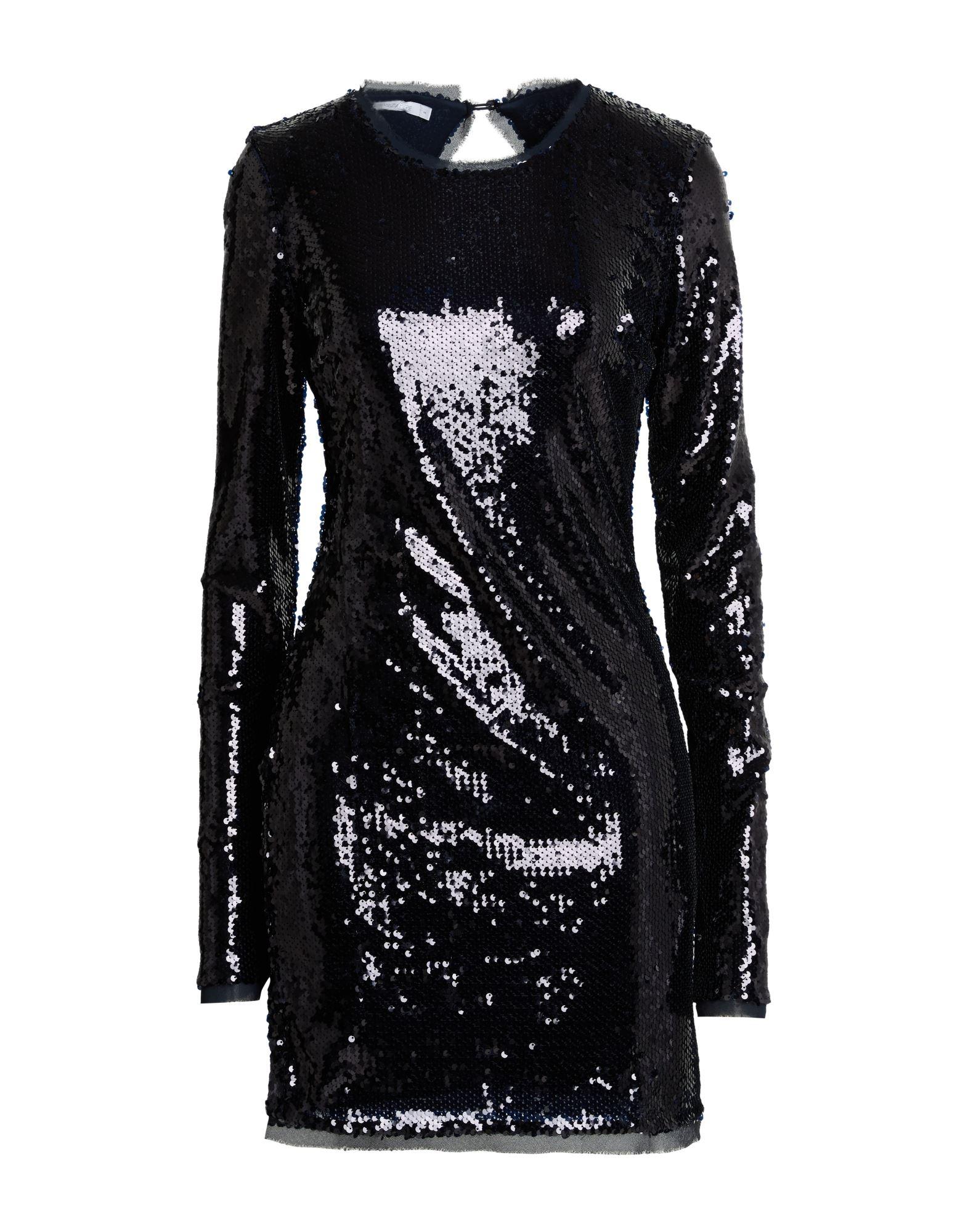 patrizia pepe sequin dress Long evening dress with all-over sequins