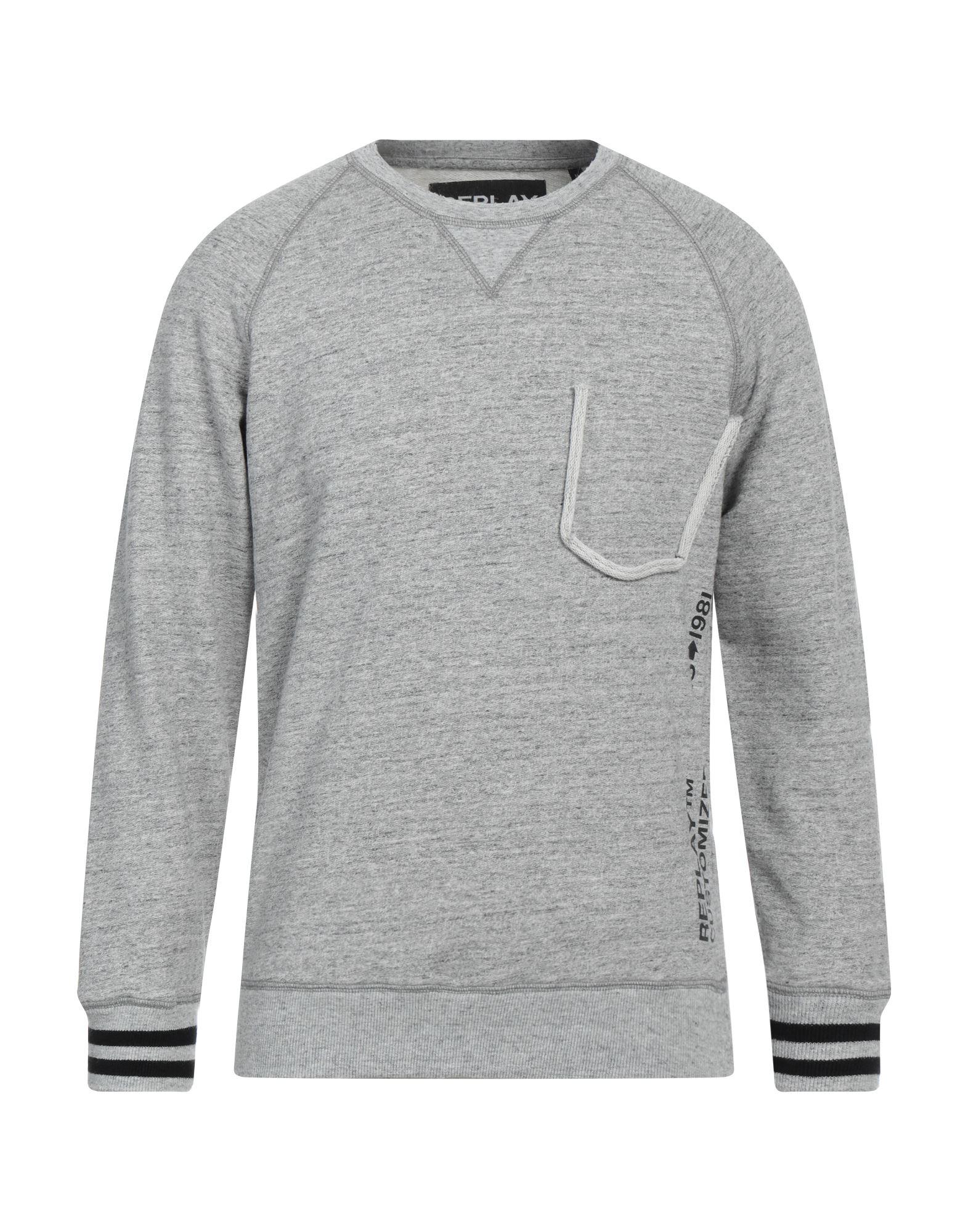 Replay Sweatshirt in Gray for Men Lyst