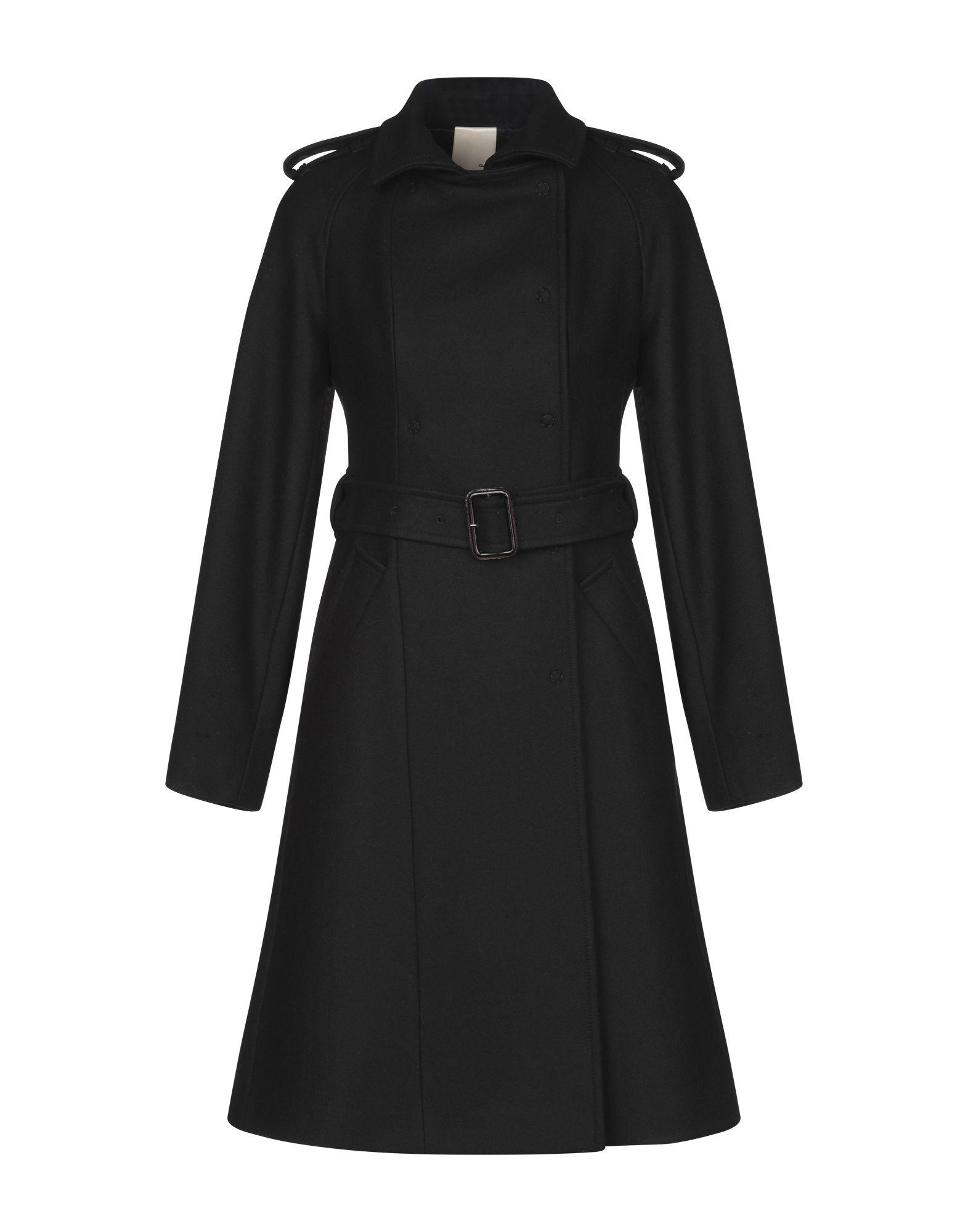 Annie P Synthetic Coat in Black - Lyst