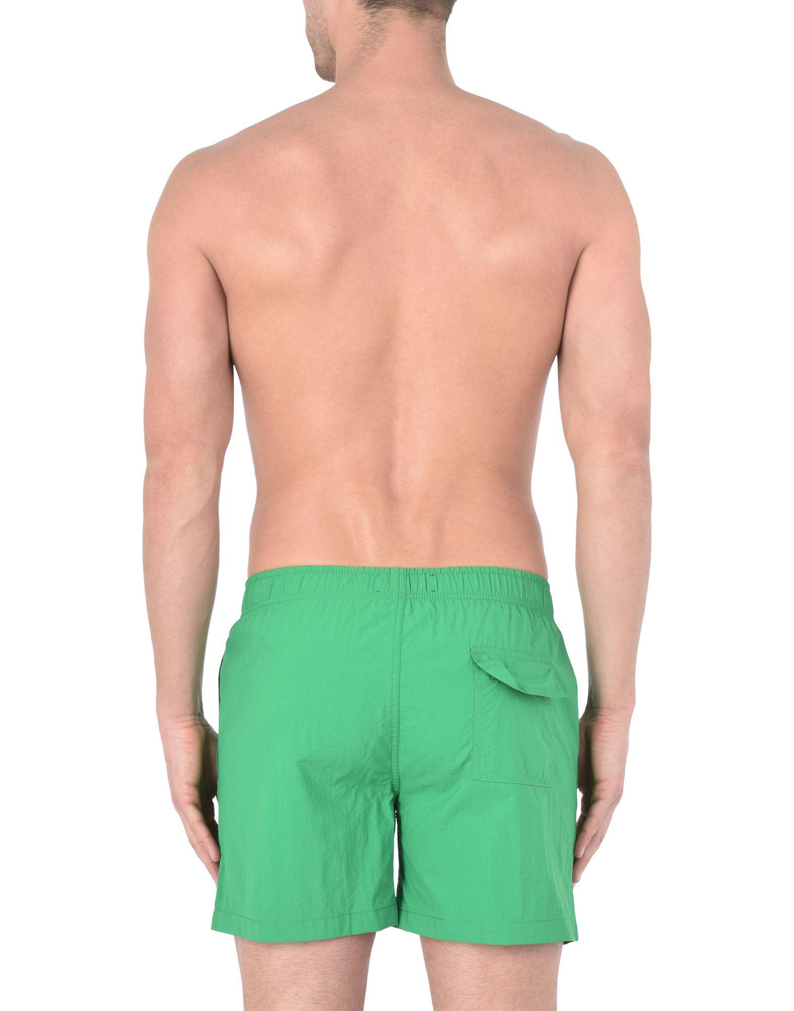 Essentiel Antwerp Synthetic Swim Trunks in Green for Men - Lyst