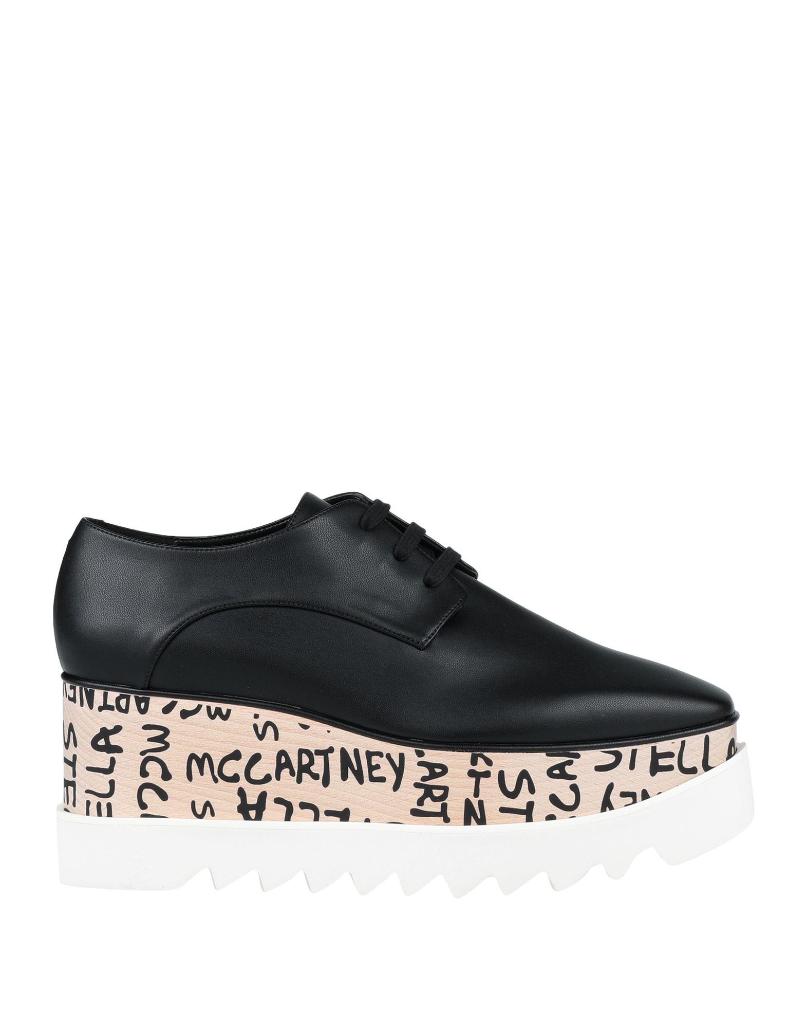 Stella McCartney Lace-up Shoes in Black | Lyst