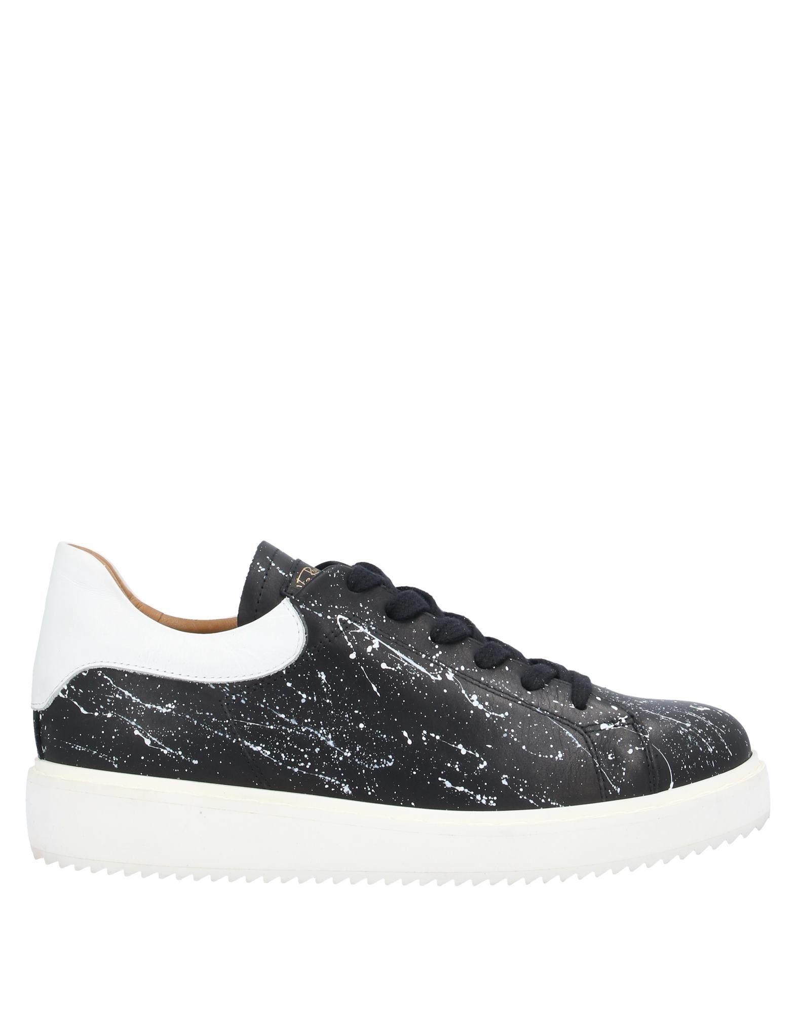 Via Roma 15 Rubber Low-tops & Sneakers in Black - Lyst