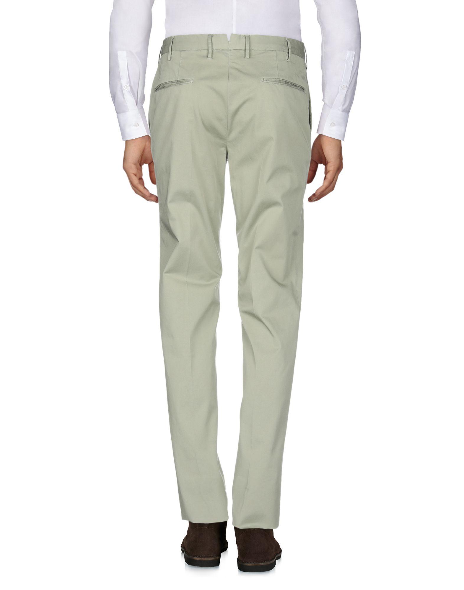 Incotex Cotton Casual Pants in Light Green (Green) for Men - Lyst