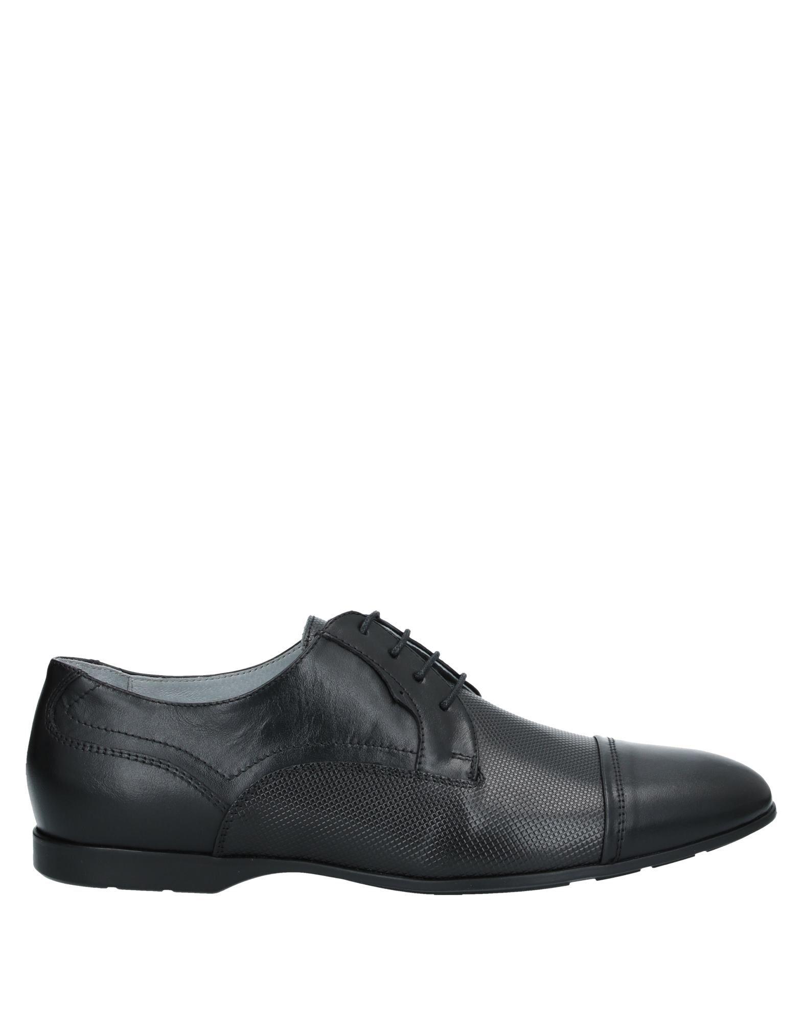 Fabiano Ricci Leather Lace-up Shoe in Black for Men - Lyst