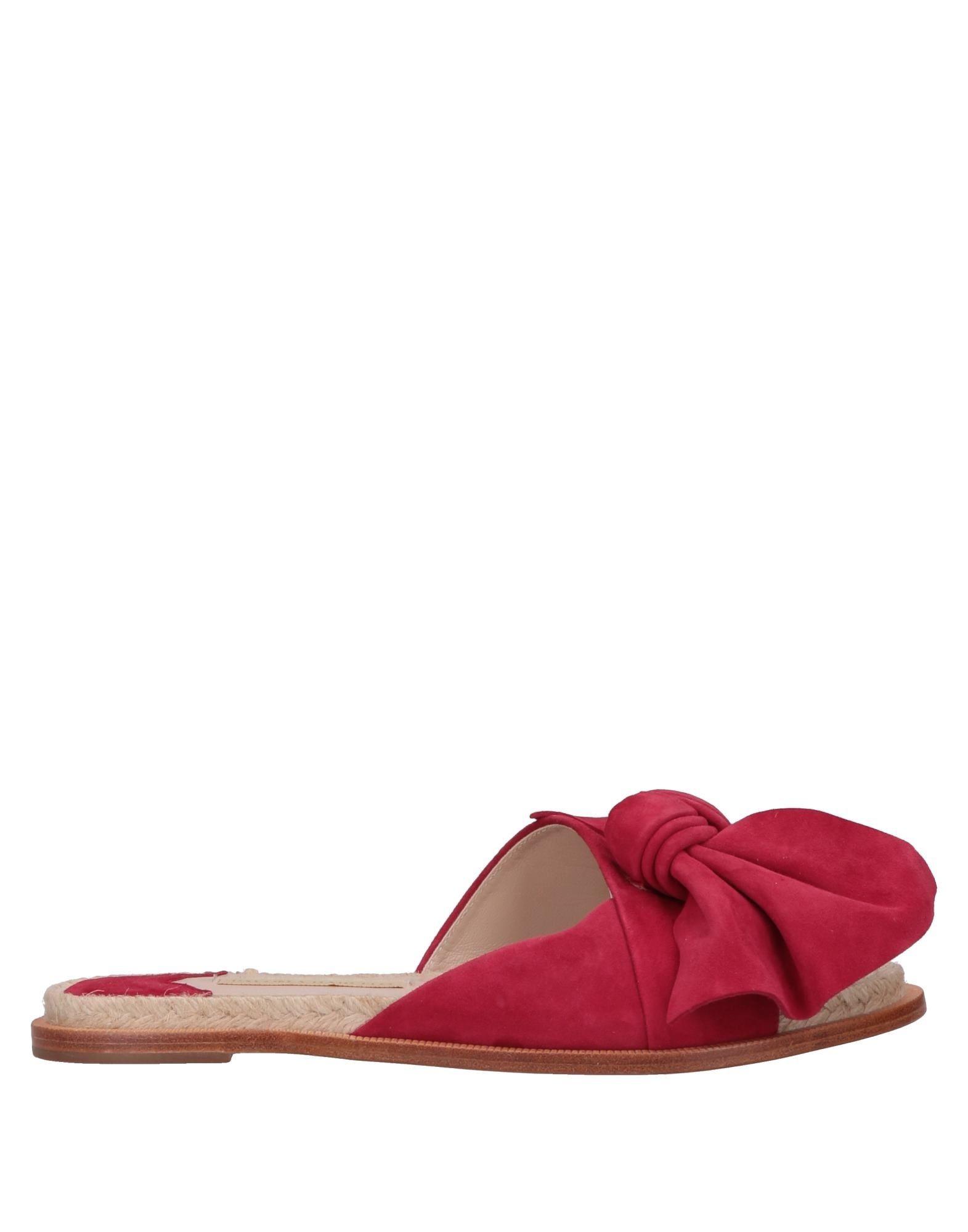 Paloma Barceló Suede Sandals in Red - Save 38% - Lyst