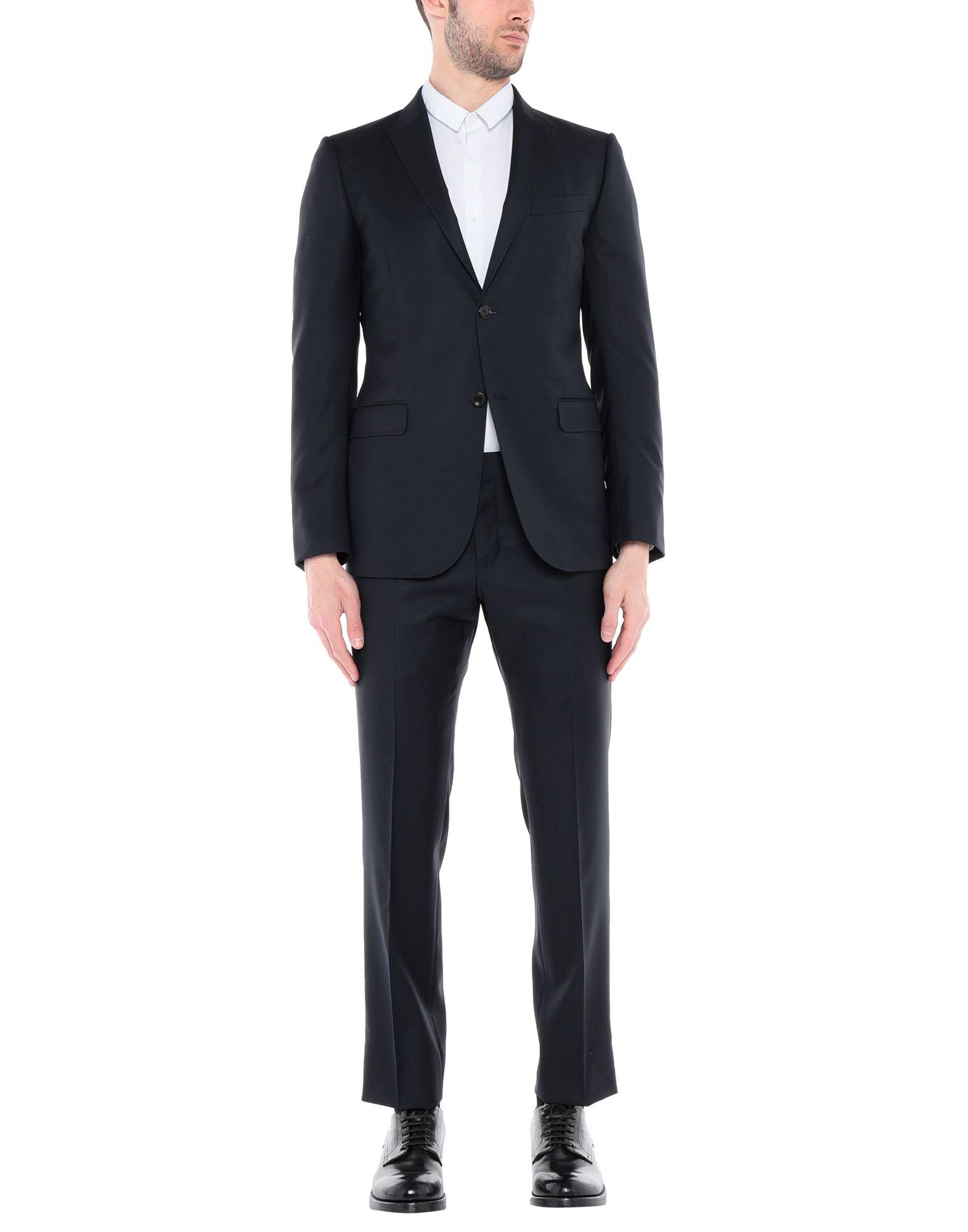 Gucci Wool Suit in Dark Blue (Blue) for Men Lyst