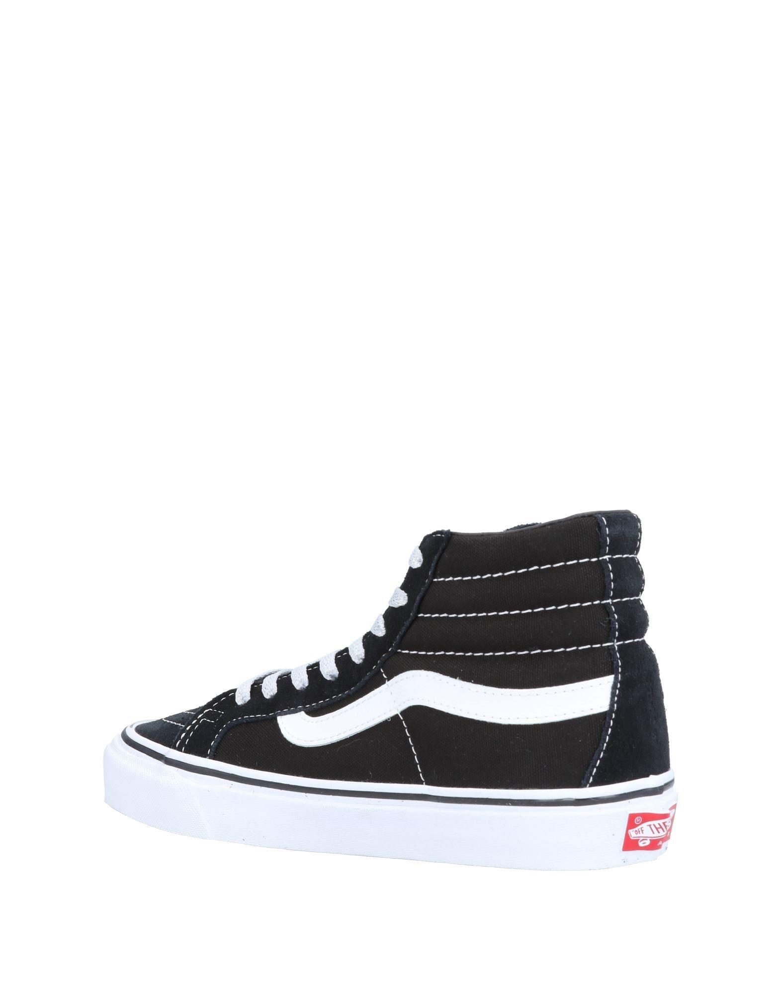 Vans Canvas Hightops & Sneakers in Black Lyst
