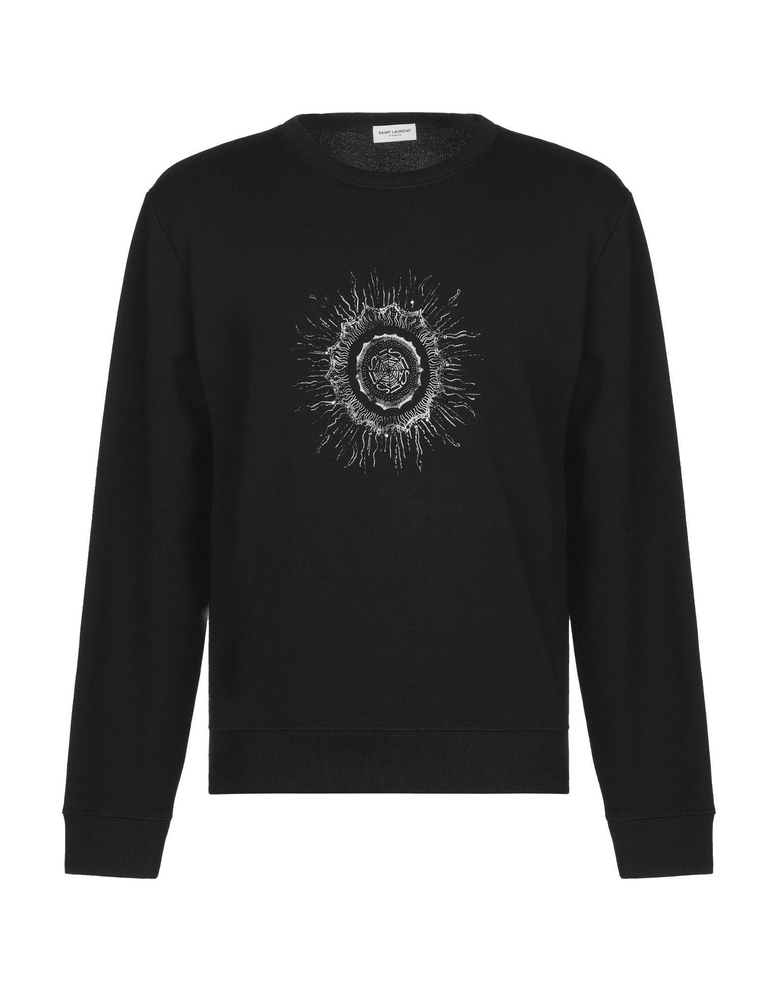 saint laurent sweatshirt black