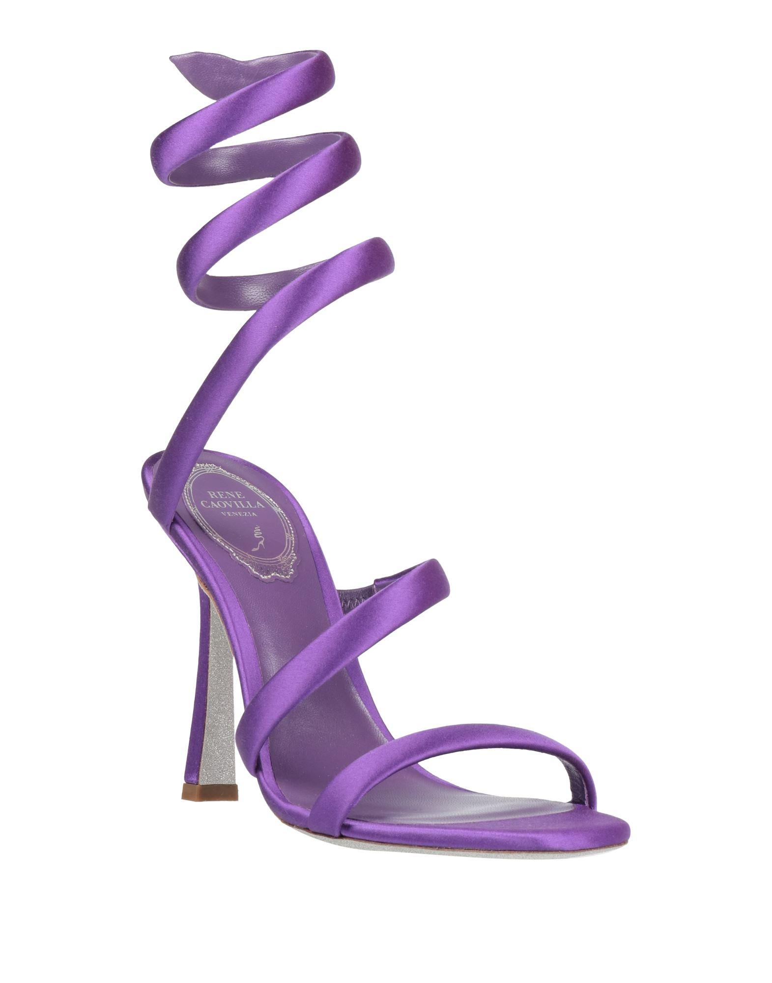 Purple Rene Caovilla Shoes for Women | Lyst