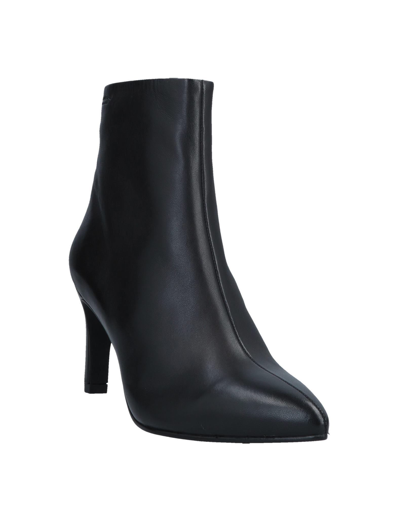 Vagabond Leather Ankle Boots in Black - Lyst