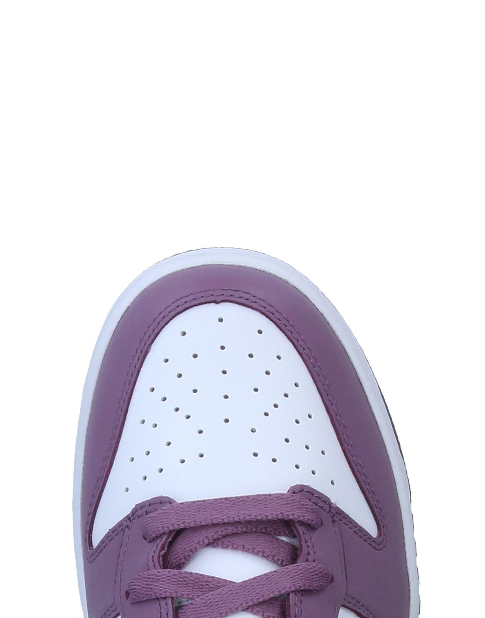 Nike Leather High-tops & Sneakers in Mauve (Purple) - Lyst