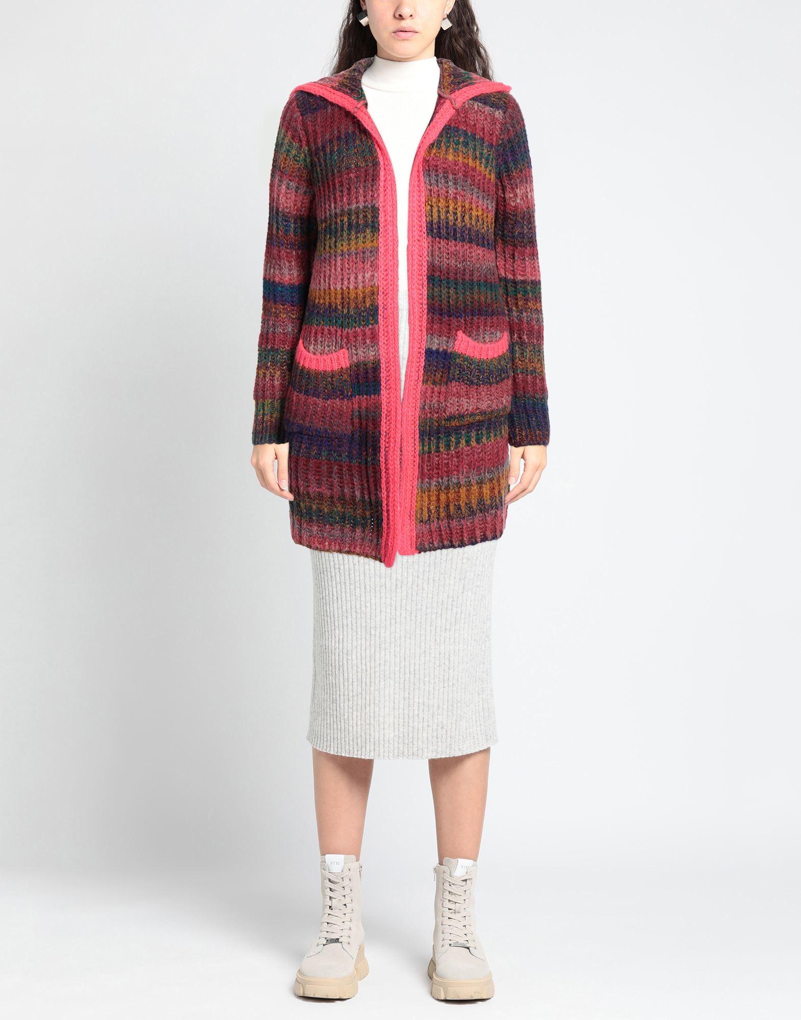 Fracomina Cardigan in Red | Lyst