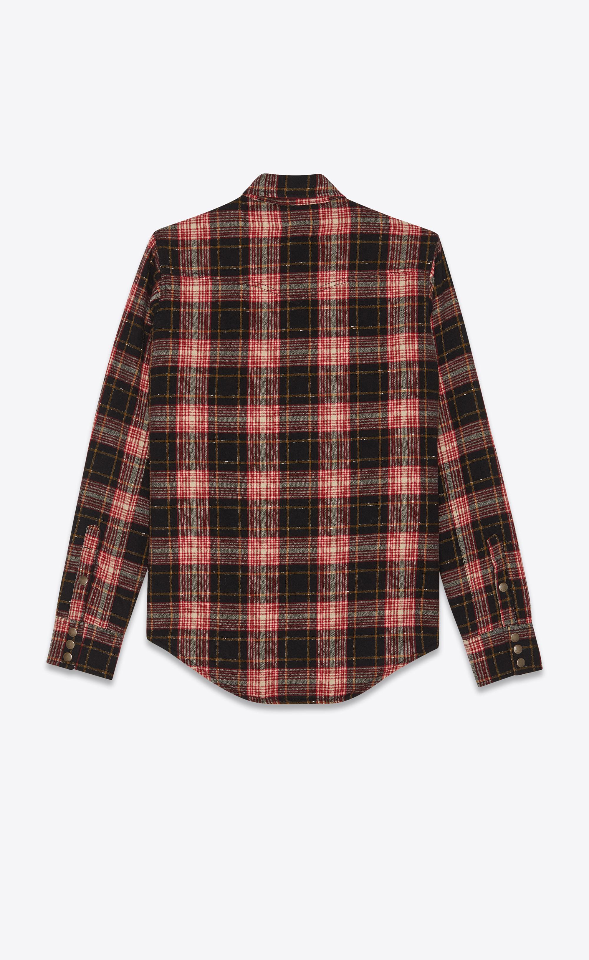 ysl monogram overshirt