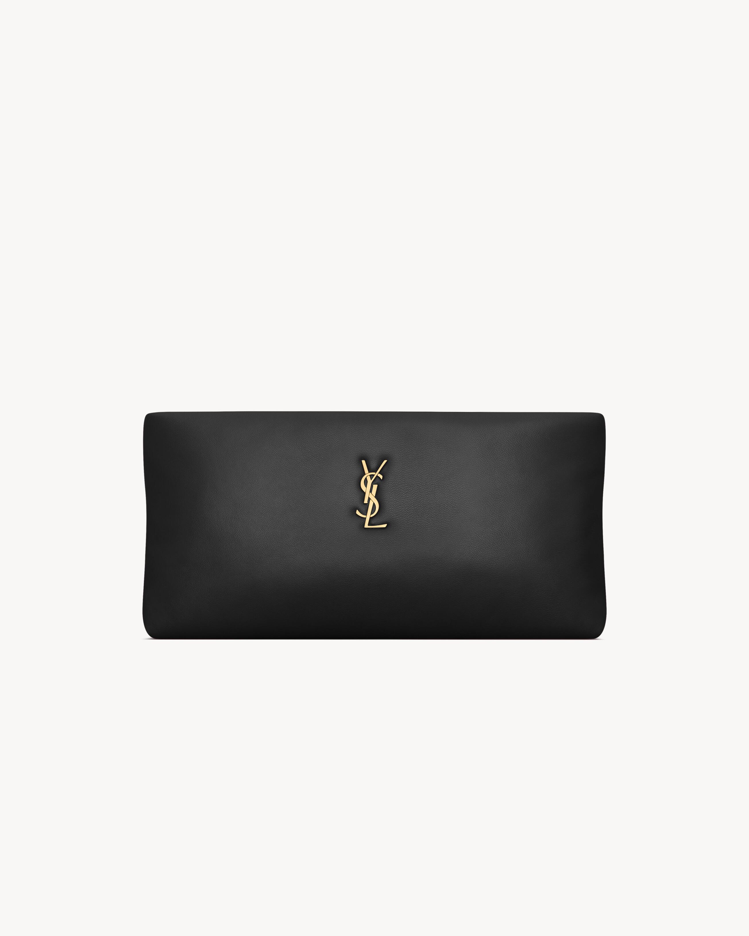 国内発送【Saint Laurent】カリプソ ロングポーチ★ラムスキン Saint Laurent カリプソ ロングポーチ（ラムスキン） ブラック