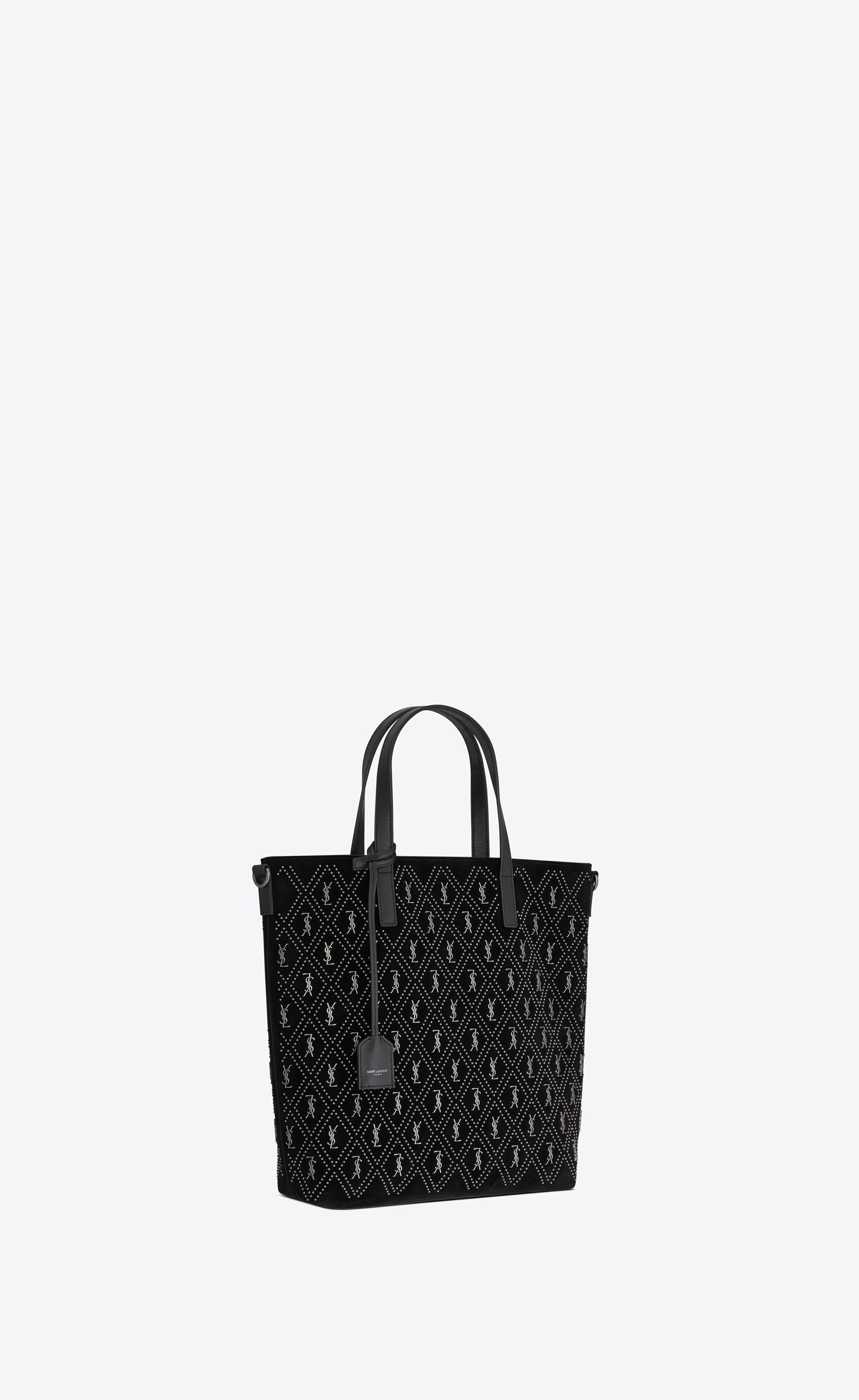 ysl monogram shopper tote