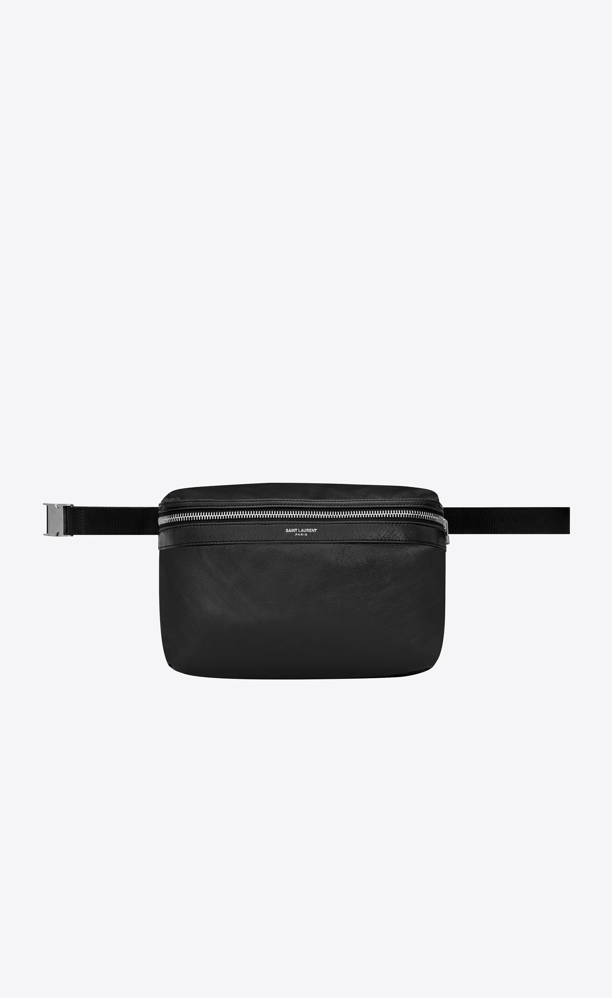 saint laurent foldable backpack