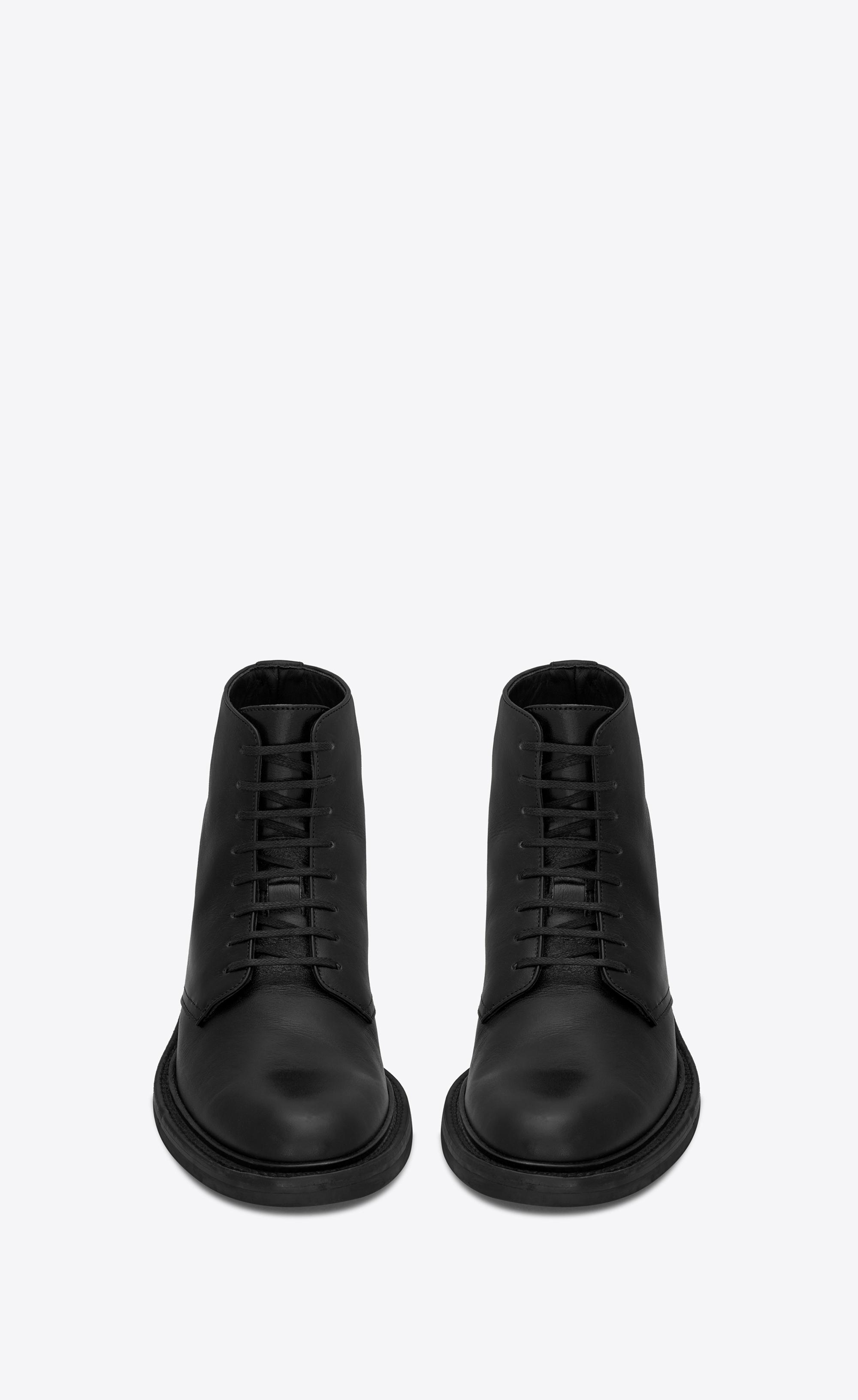 ysl army boots