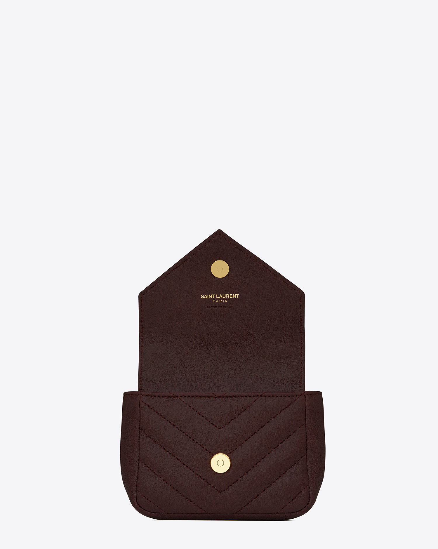 即発★SAINT LAURENT★MINI COLLEGE Matelasse Bag ★ College Mini metalassé leather shoulder bag in black - Saint